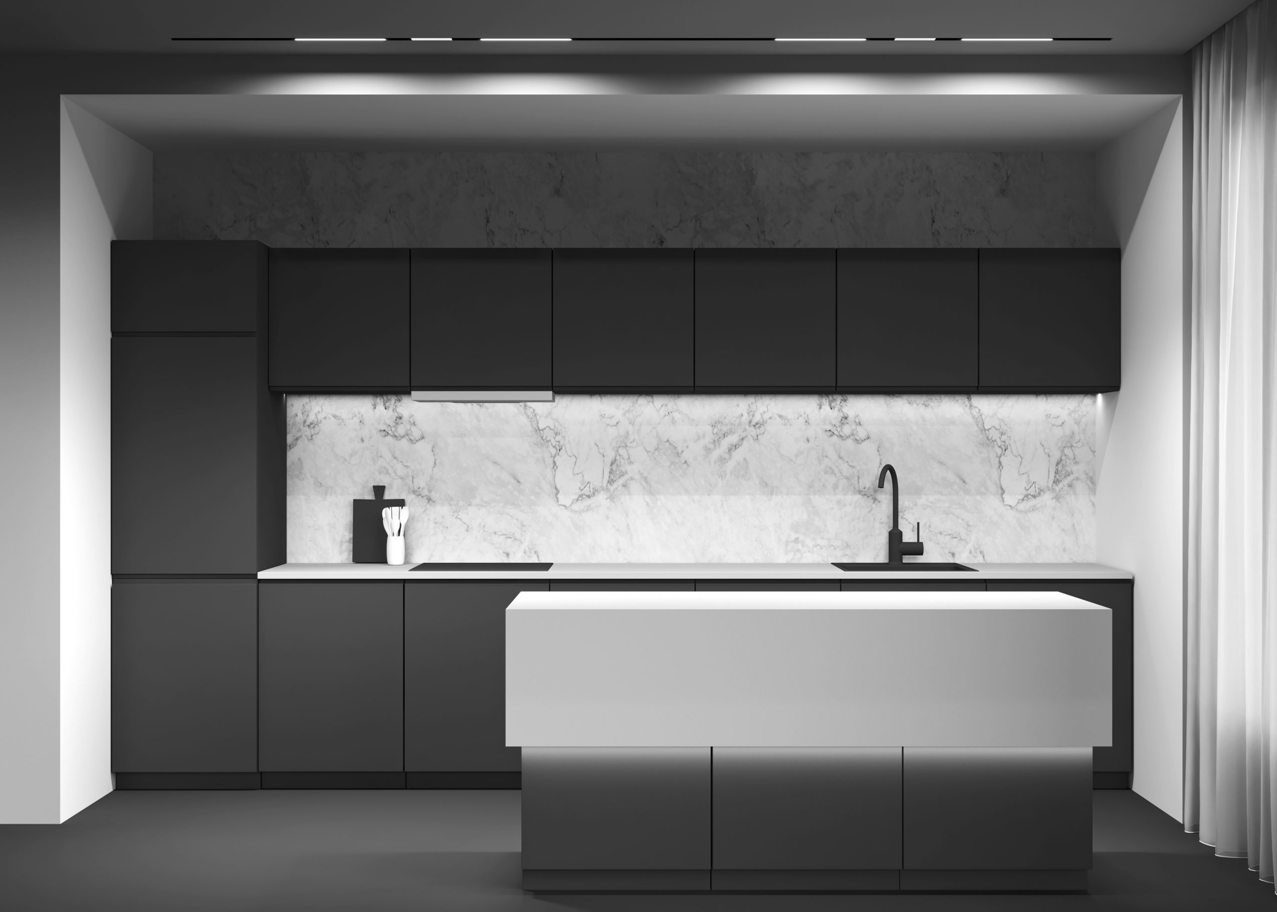 Трековый светильник Basis Gravity 4000K 12Вт 120° Трековый светильник Technical TR074-2-12W4K-B — изображение 3