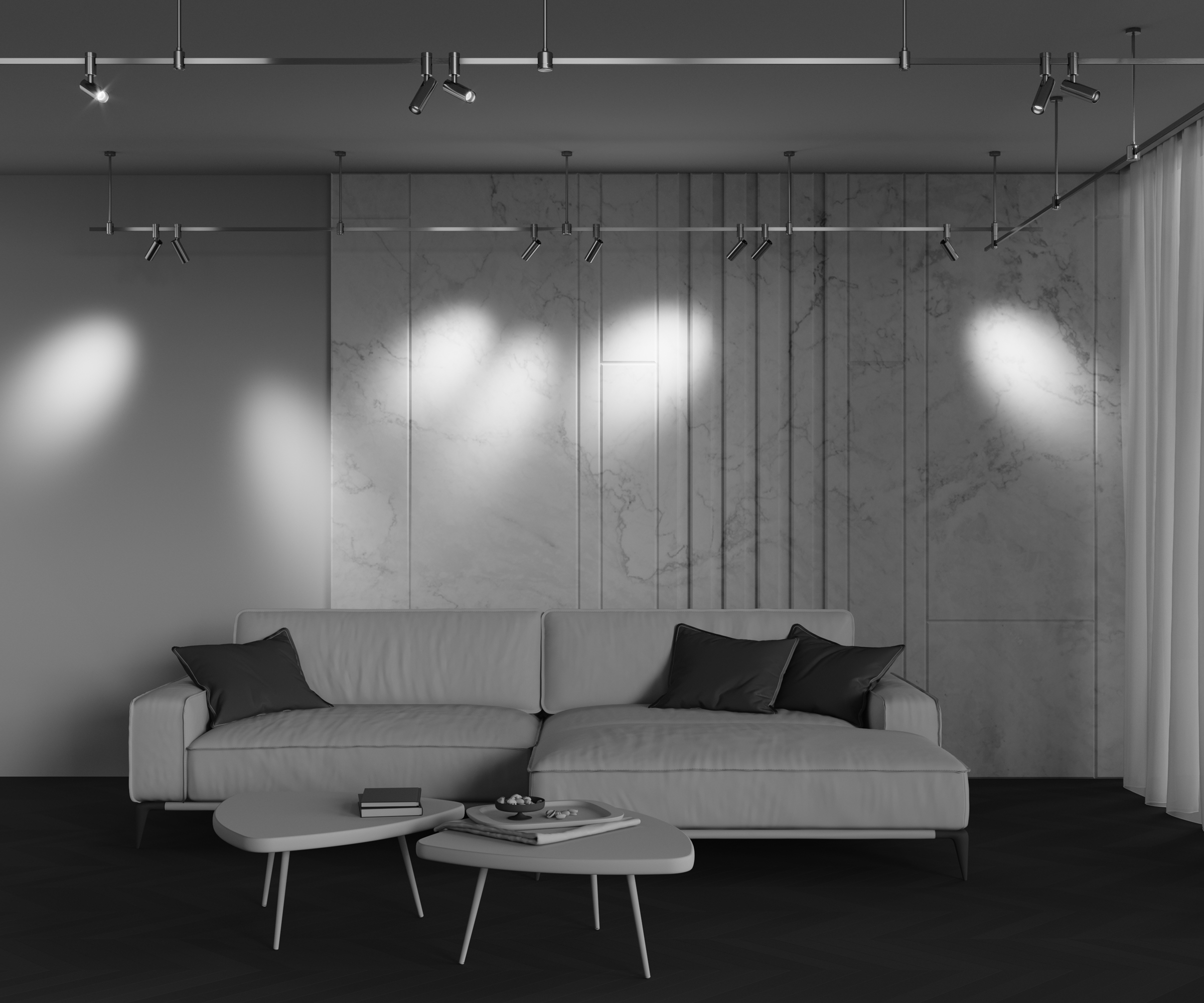 Трековый светильник Focus Led Flarity 3000K 5Вт 34° Трековый светильник Technical TR144-1-5W3K-W-BS — изображение 3