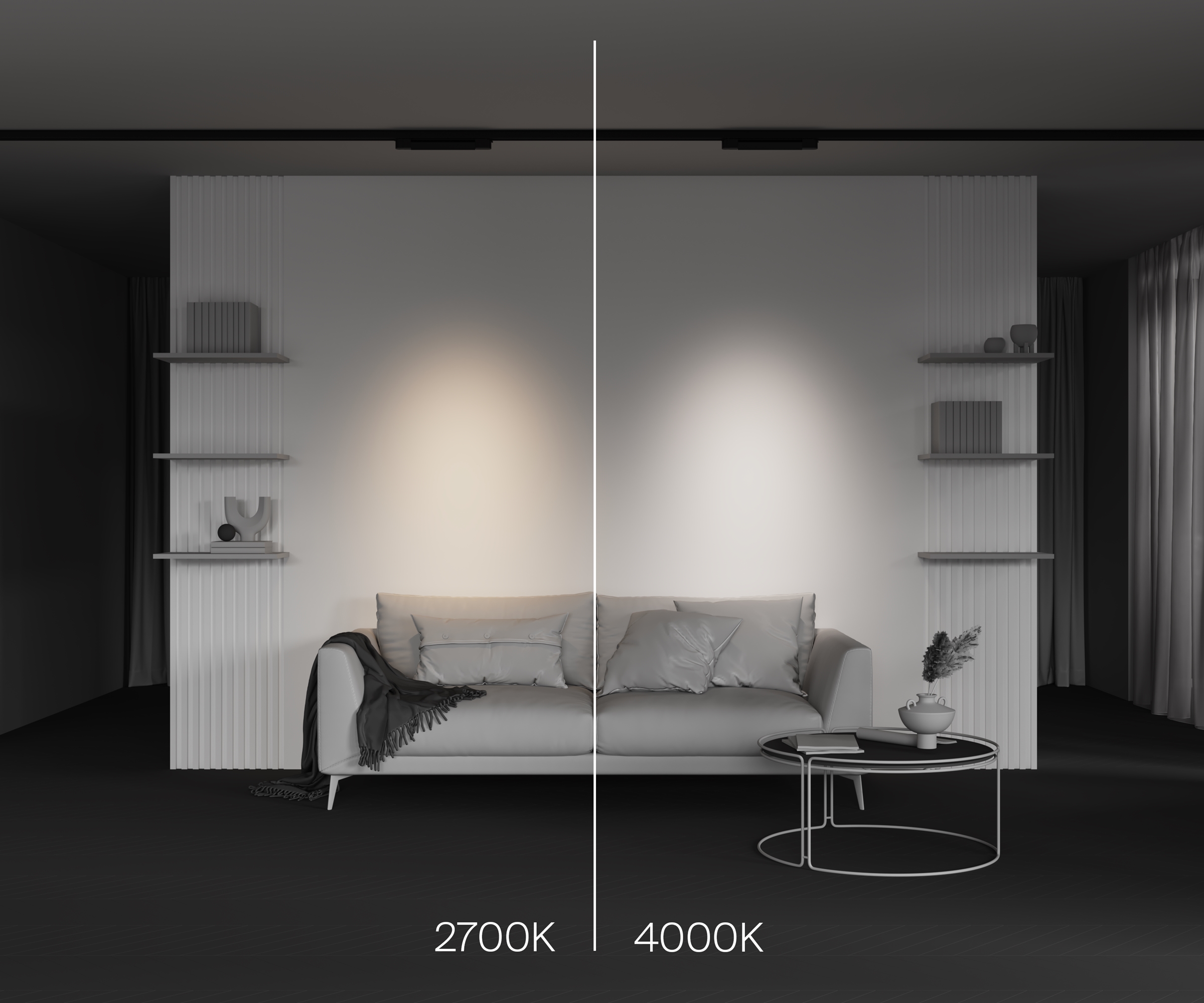 Трековый светильник Points Trinity 4000K 10Вт 30° Трековый светильник Technical TR195-3-10W4K-M-B — изображение 2
