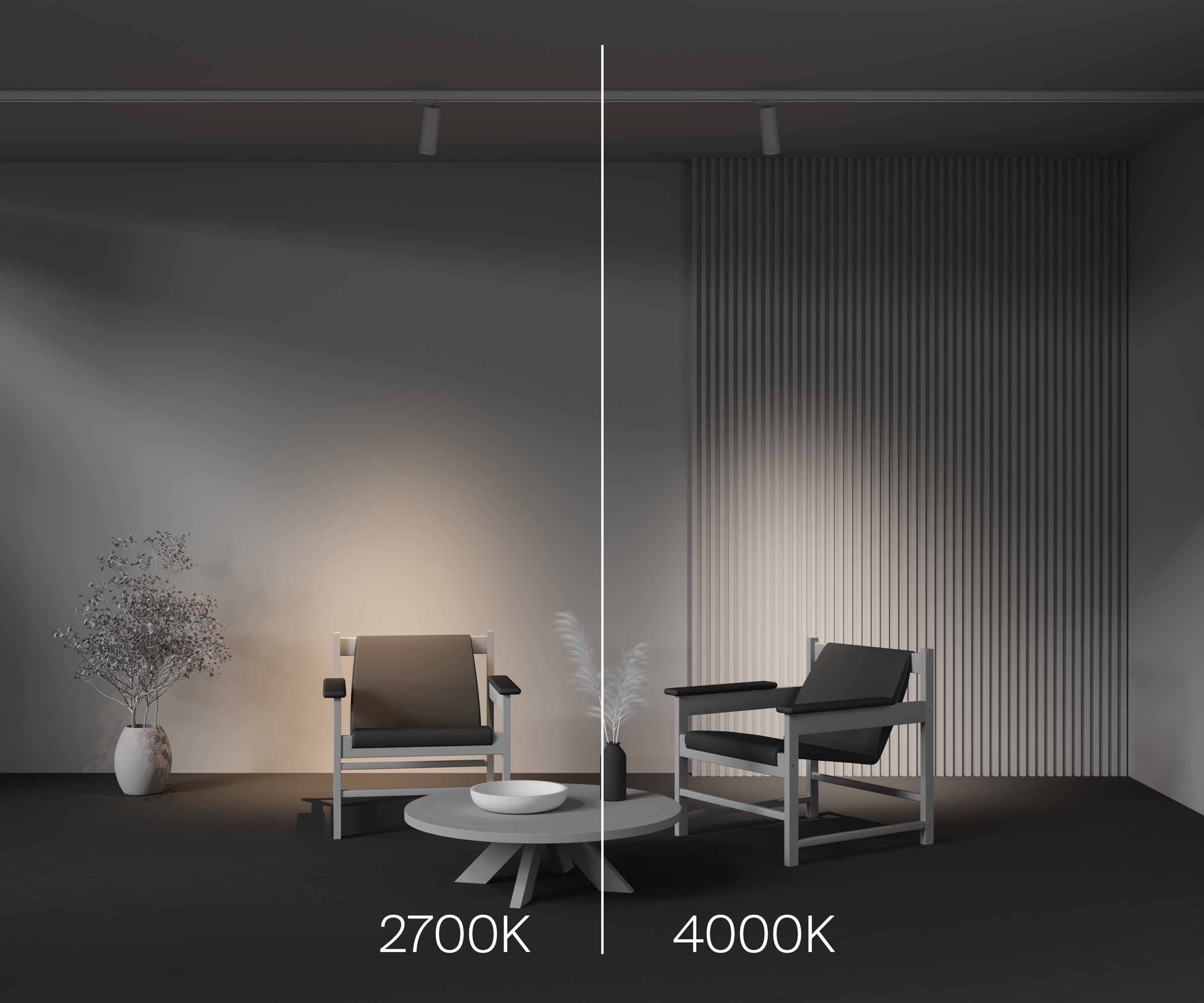 Трековый светильник Focus Zoom Trinity 4000K 20Вт 15-60° Трековый светильник Technical TR198-3-20W4K-Z-W — изображение 4