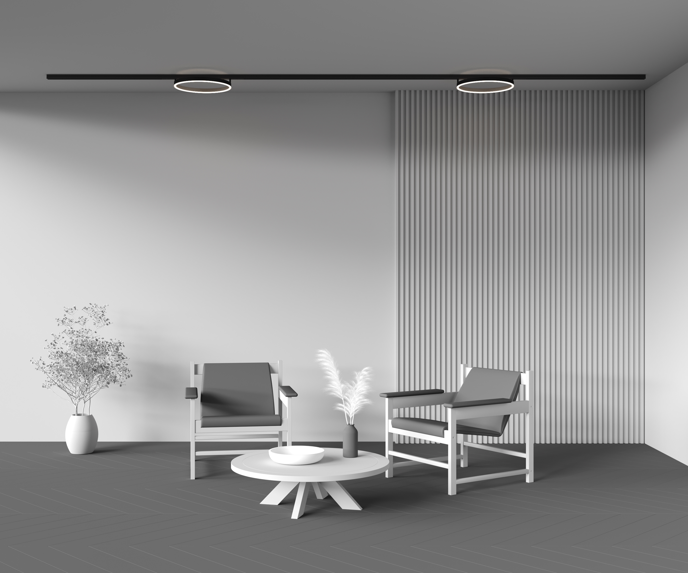 Трековый светильник Rim Exility 4000K 24Вт 120° Трековый светильник Technical TR227-2-24W4K-B — изображение 2