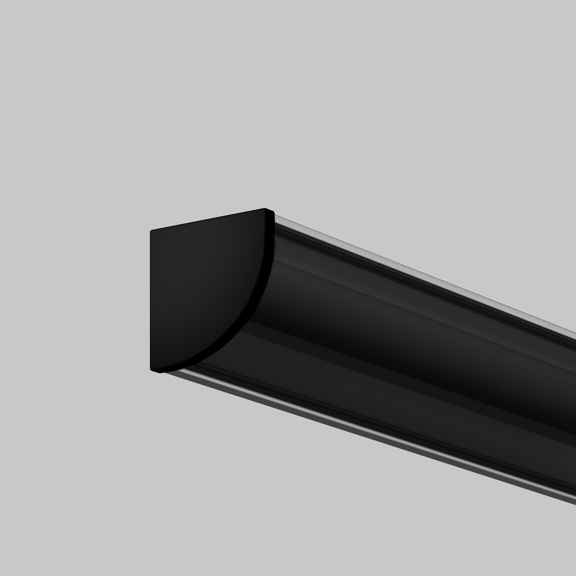 Комплект заглушек (для профиля 16×16) 2 шт., ALM-1616R-B-EC 642029 Комплектующие для профиля Led Strip 642029 — изображение 3