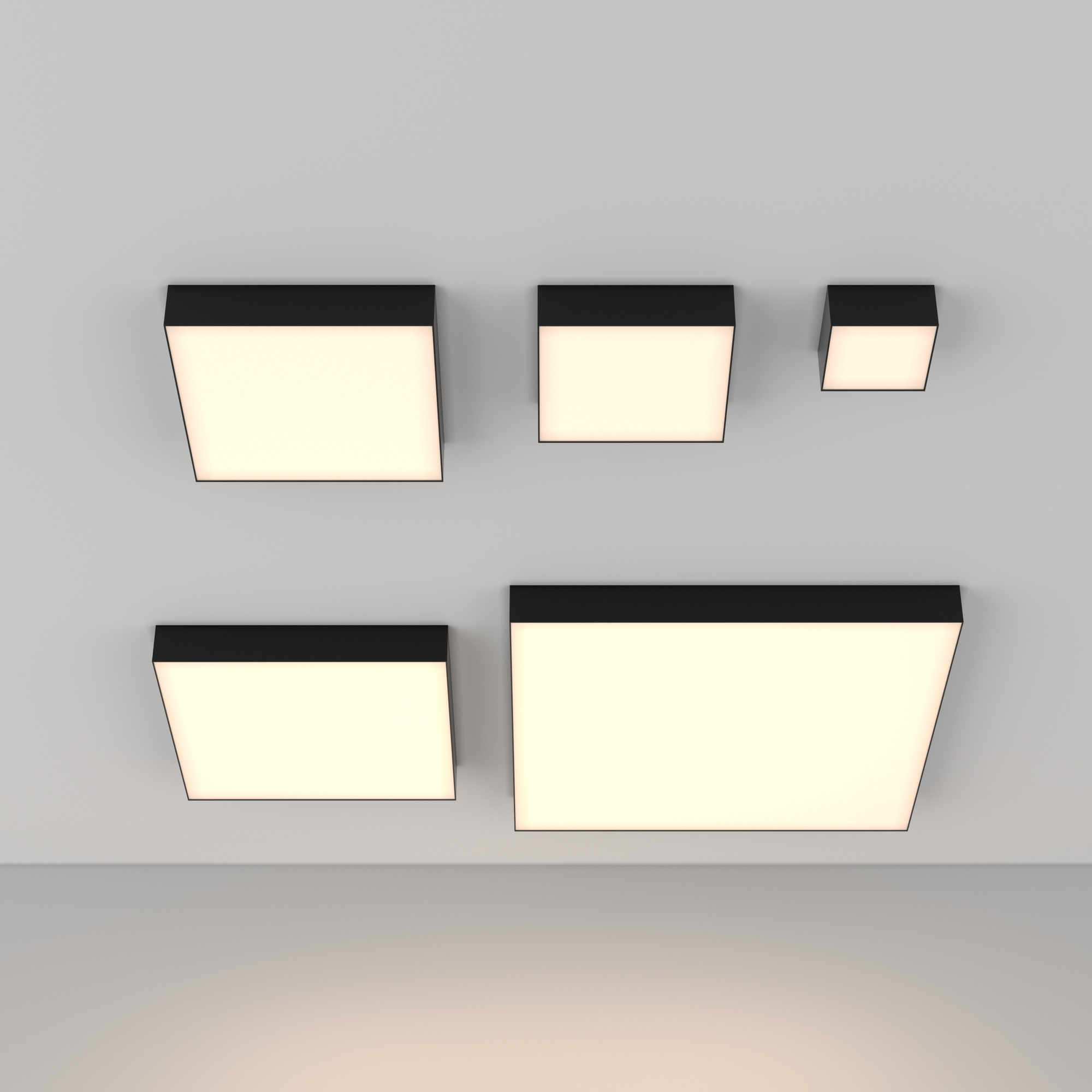 Потолочный светильник Zon 3000K 90W 120° Потолочный светильник Technical C032CL-90W3K-SQ-B — изображение 3