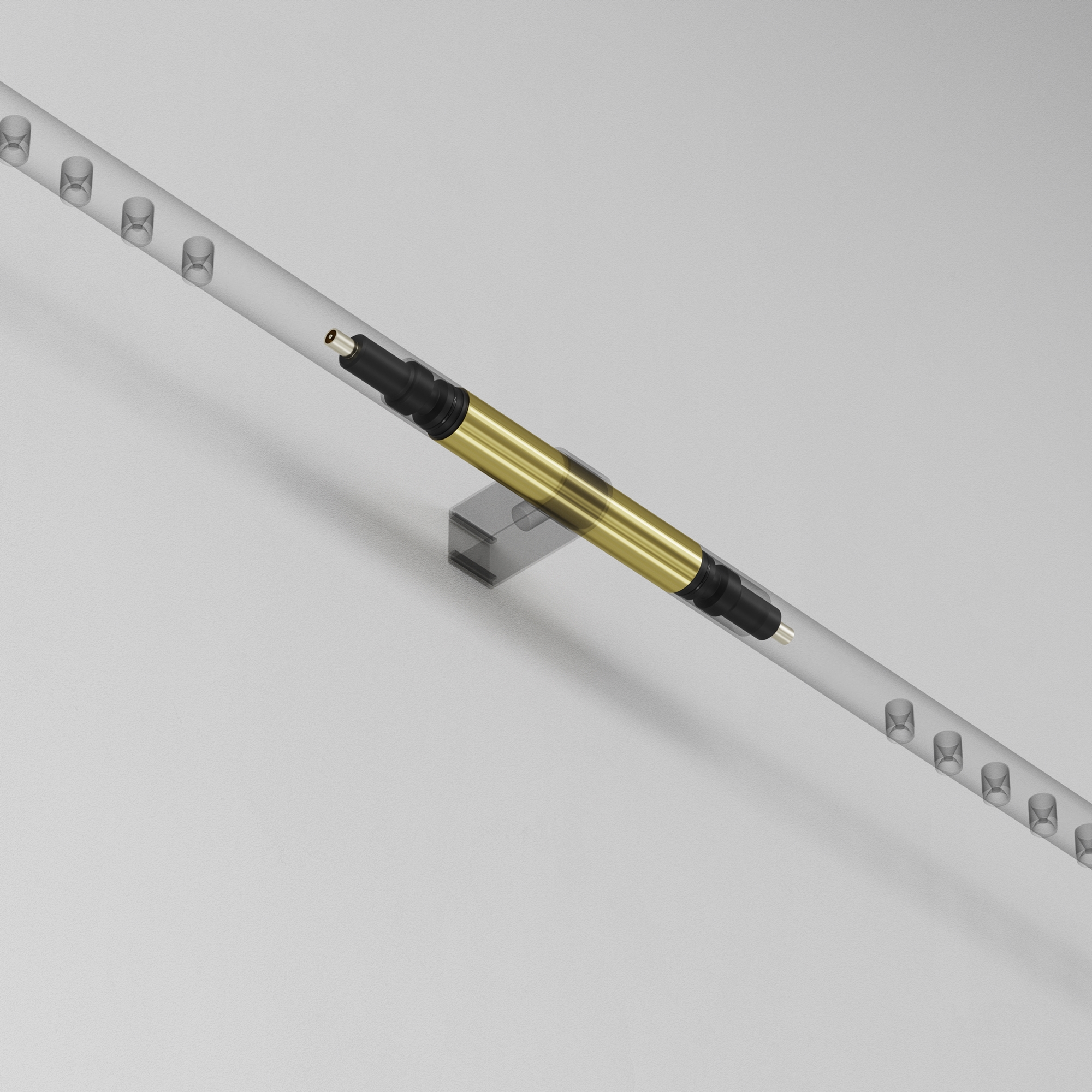 Прямой коннектор для системы Axity Комплектующие для систем освещения с токоведущими элементами Technical CA004RC-BS — изображение 4