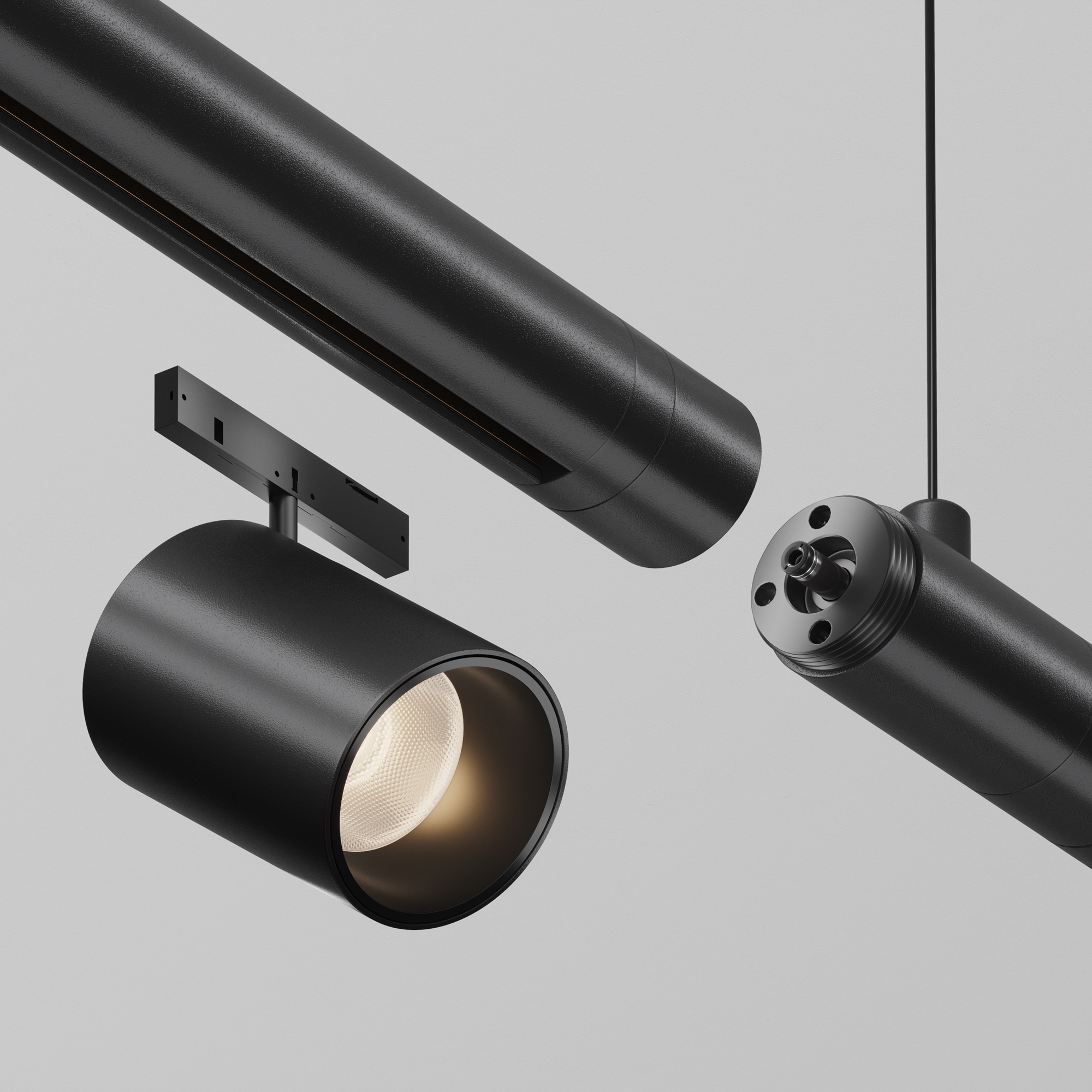 Шинопровод для системы Shelf 924 мм Шинопровод накладной/подвесной Technical CA012-TRX-900-B — изображение 4