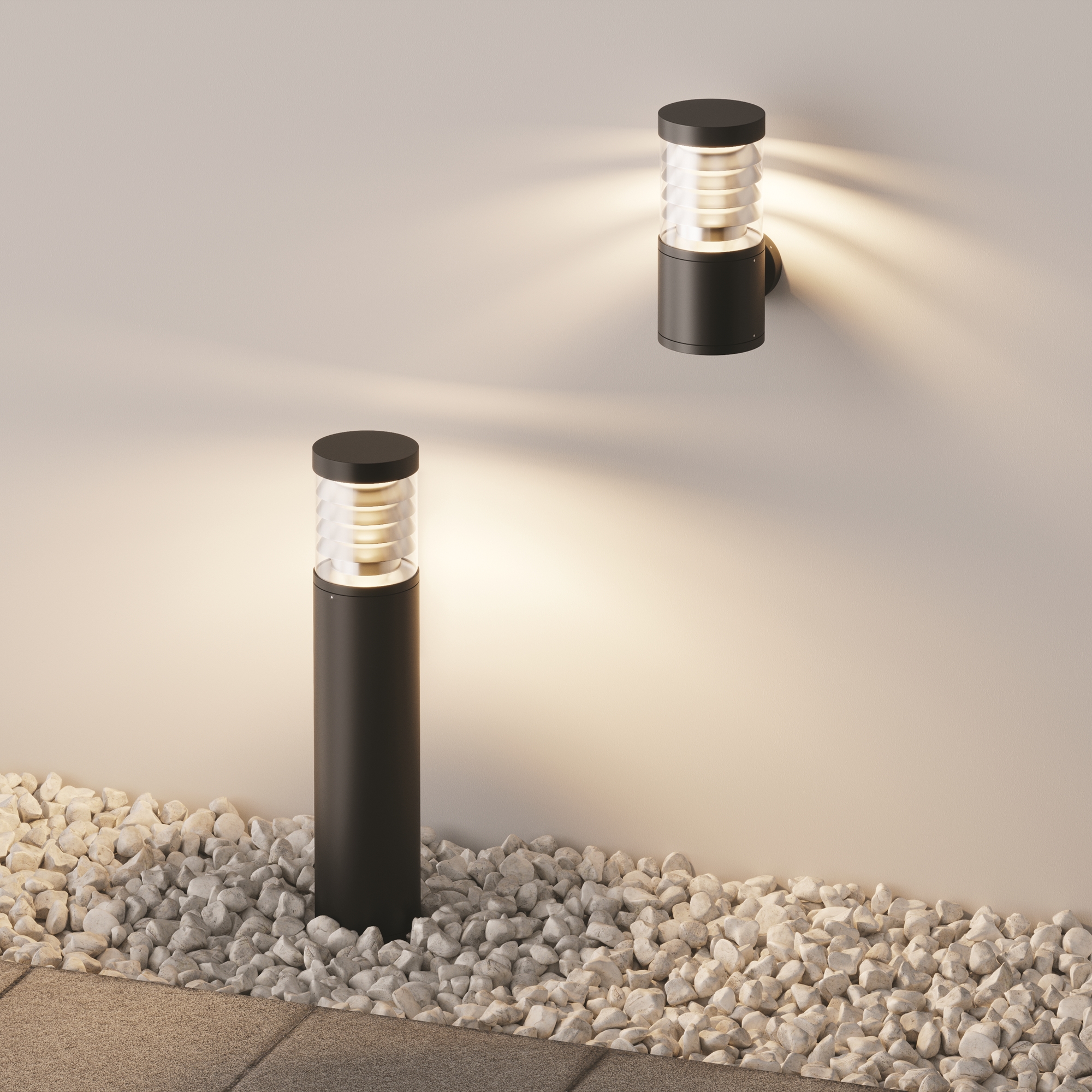 Настенный светильник (бра) Spir 3000K 12Вт IP 54 Уличный настенный светильник Outdoor O439WL-L12GF3K — изображение 4