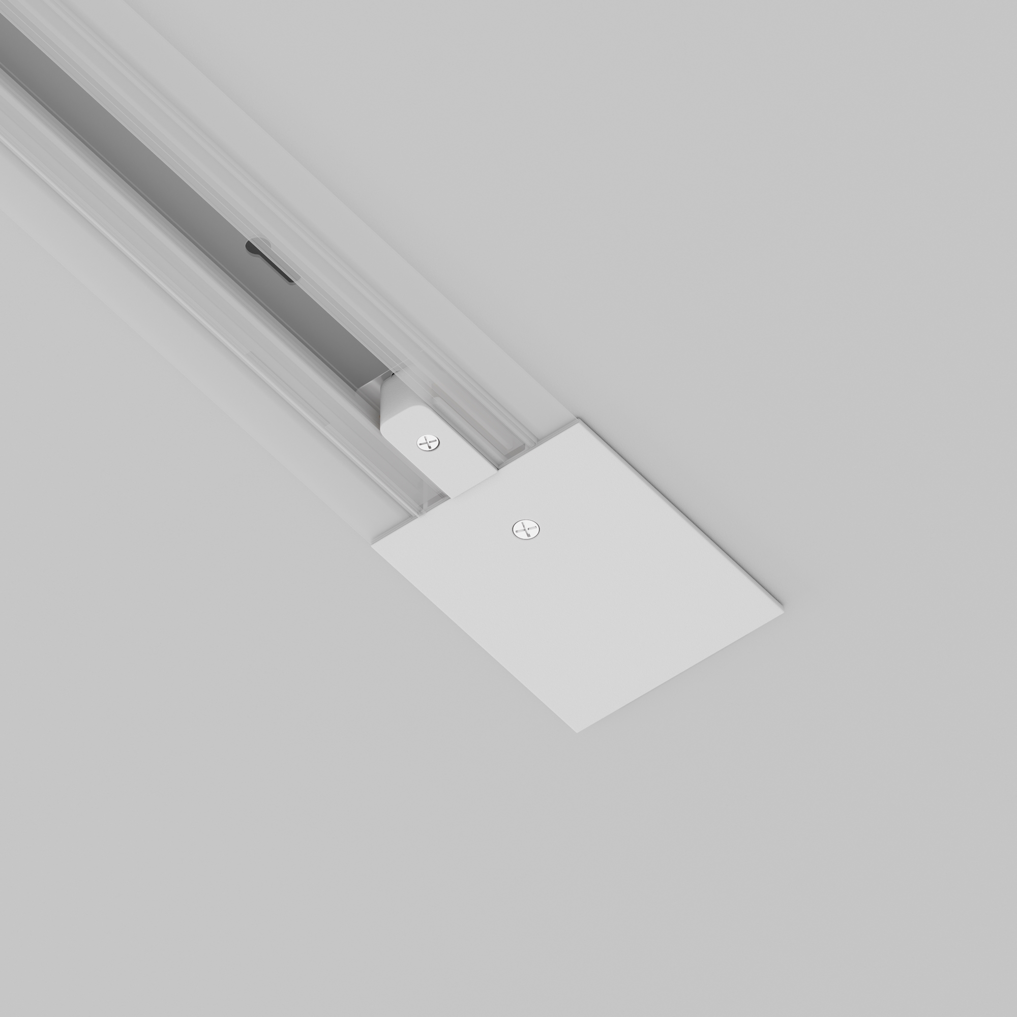 Ввод питания Unity встраиваемый белый Комплектующие для систем освещения с токоведущими элементами Technical TRA002B-11W — изображение 2