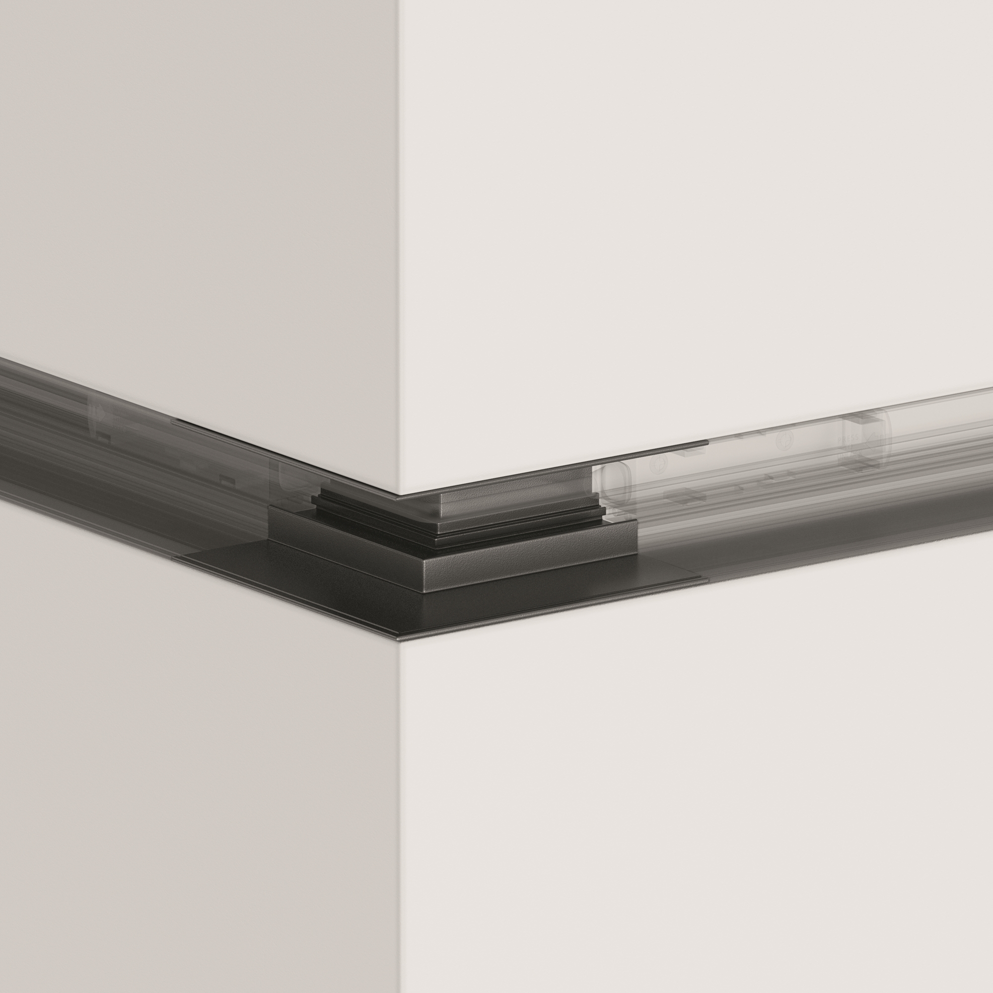 Угловой коннектор внешний S35 встраиваемый черный Комплектующие для встраиваемой трековой системы Technical TRA004OCL-22B — изображение 3