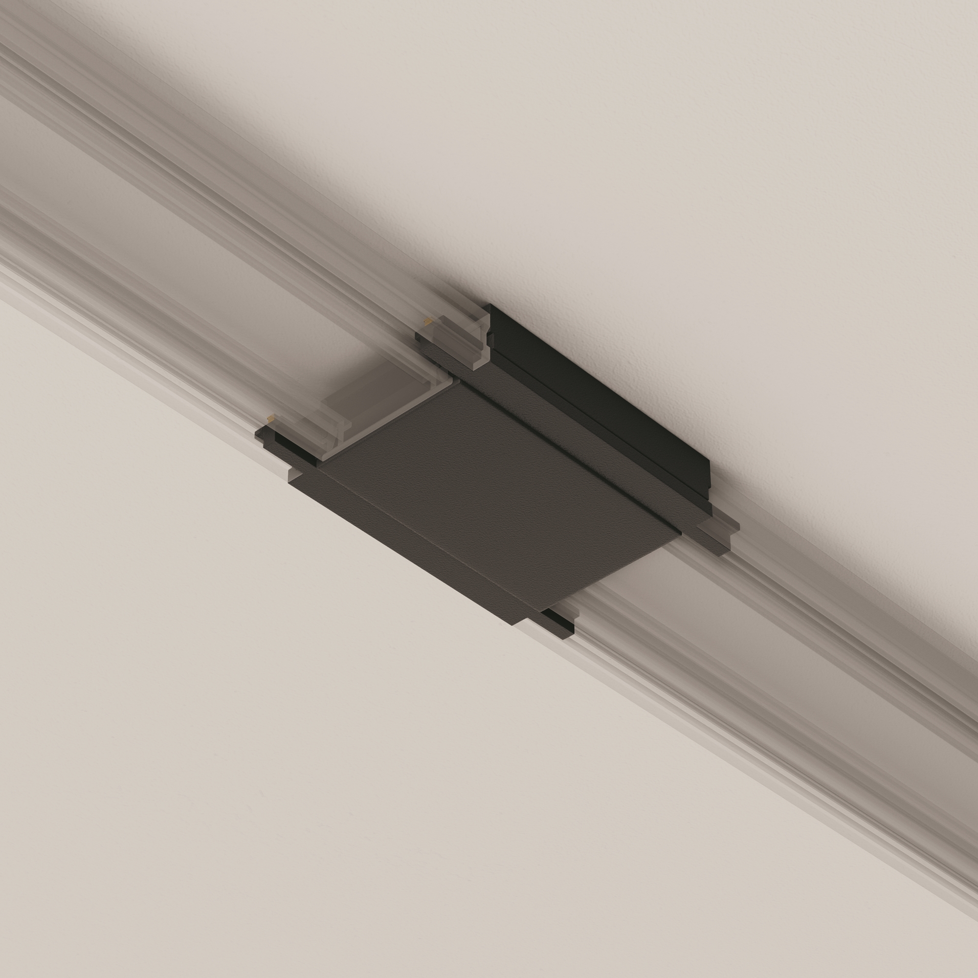 Коннектор питания прямой Radity черный Комплектующие для систем освещения с токоведущими элементами Technical TRA084C-11B — изображение 2