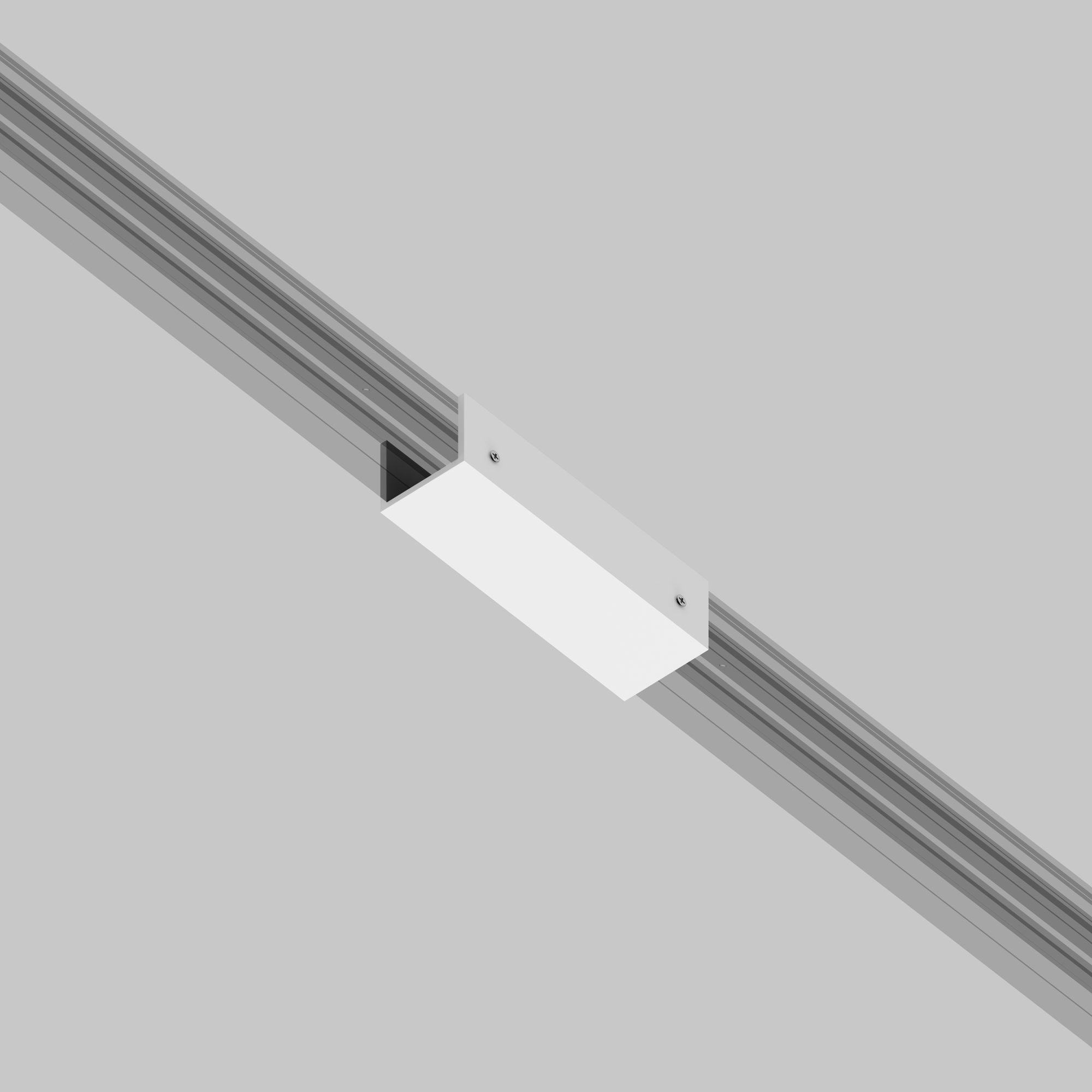 Коннектор прямой для профиля Elasity IP Комплектующие для профиля Outdoor O-TR001-SC180-W — изображение 4