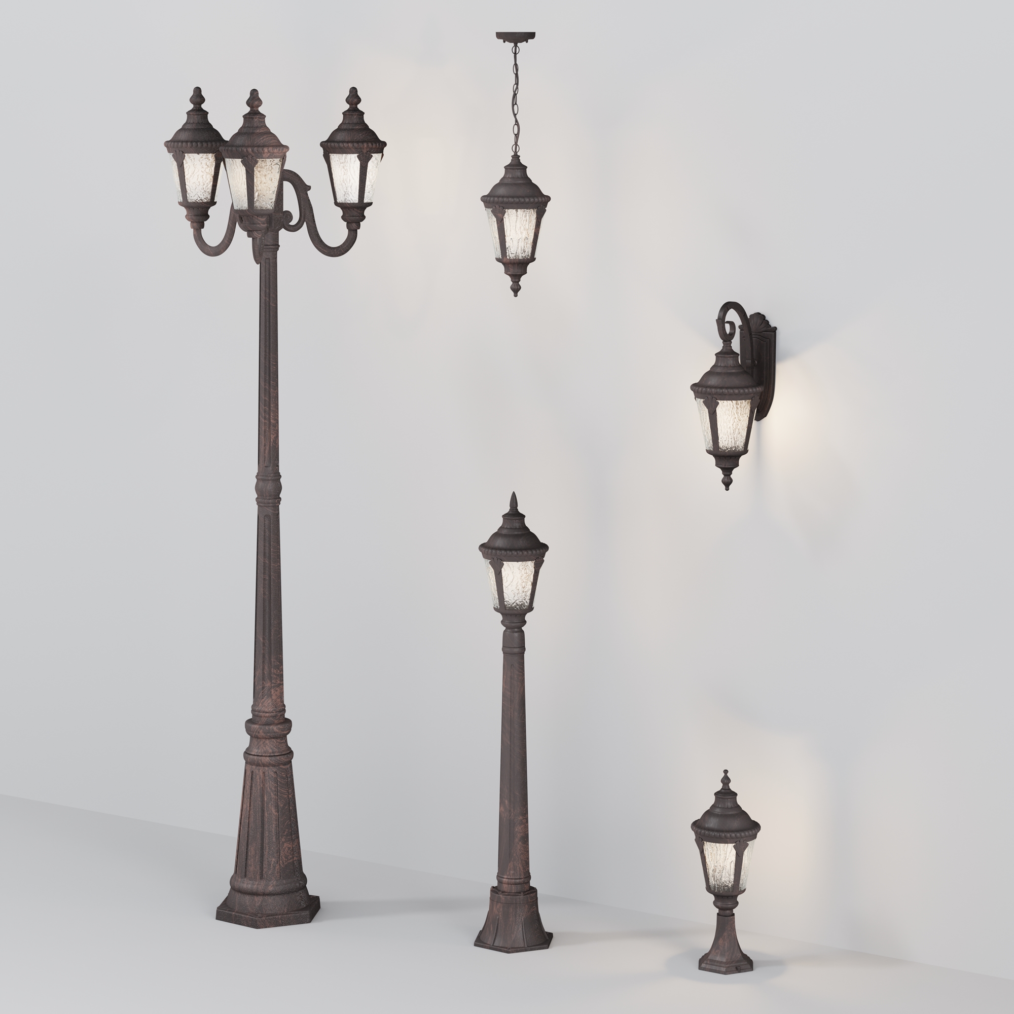 Настенный светильник (бра) Goiri E27х1 60Вт IP 44 Уличный настенный светильник Outdoor O029WL-01BZ — изображение 4