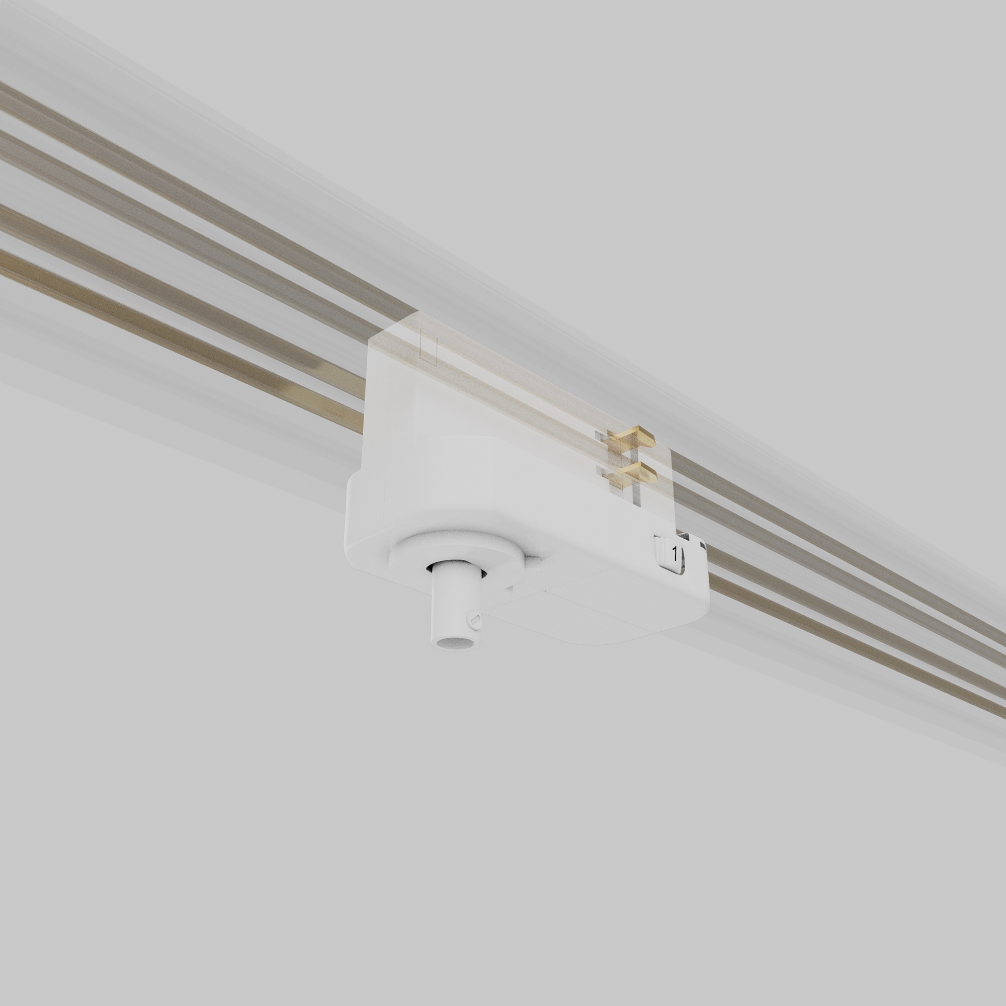 белый Комплектующие для систем освещения с токоведущими элементами Technical TRA005-3-A-W