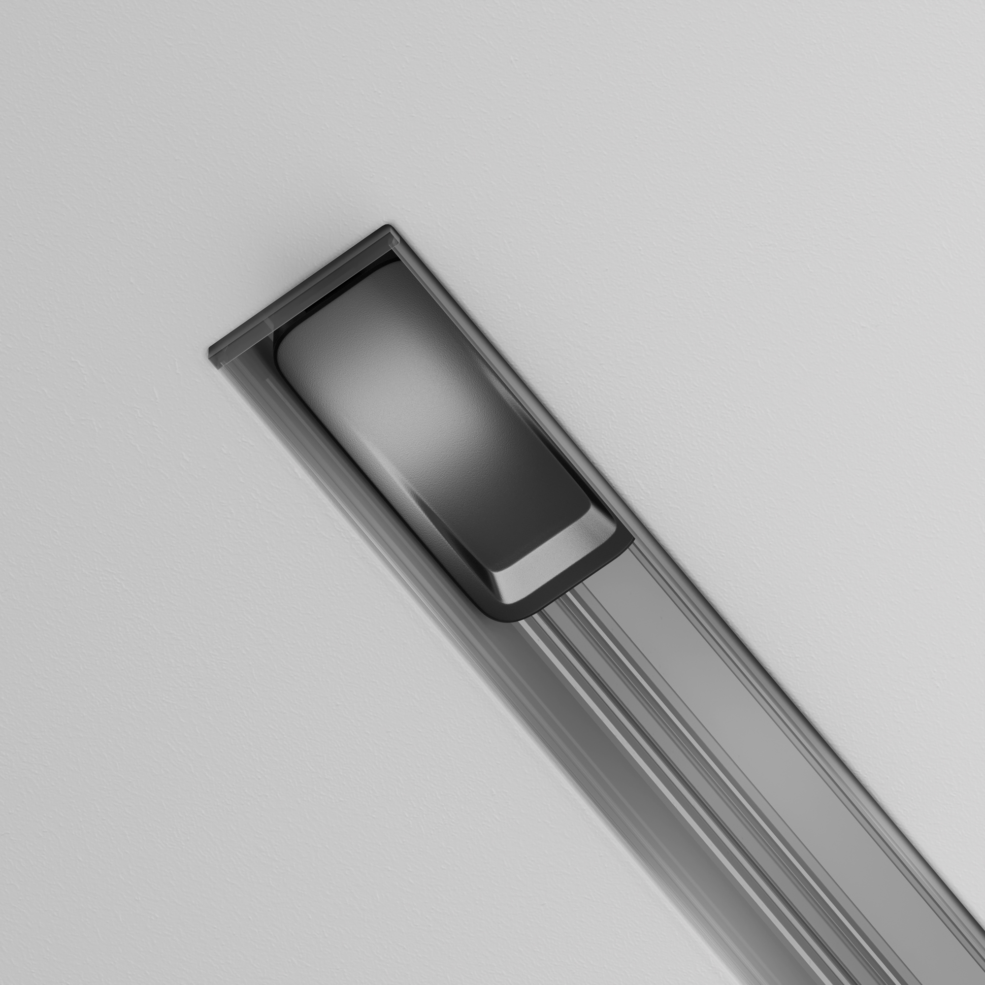 Ввод питания(0,5м) Radity для встраиваемого монтажа черный Комплектующие для систем освещения с токоведущими элементами Technical TRA084B-12B-50 — изображение 3