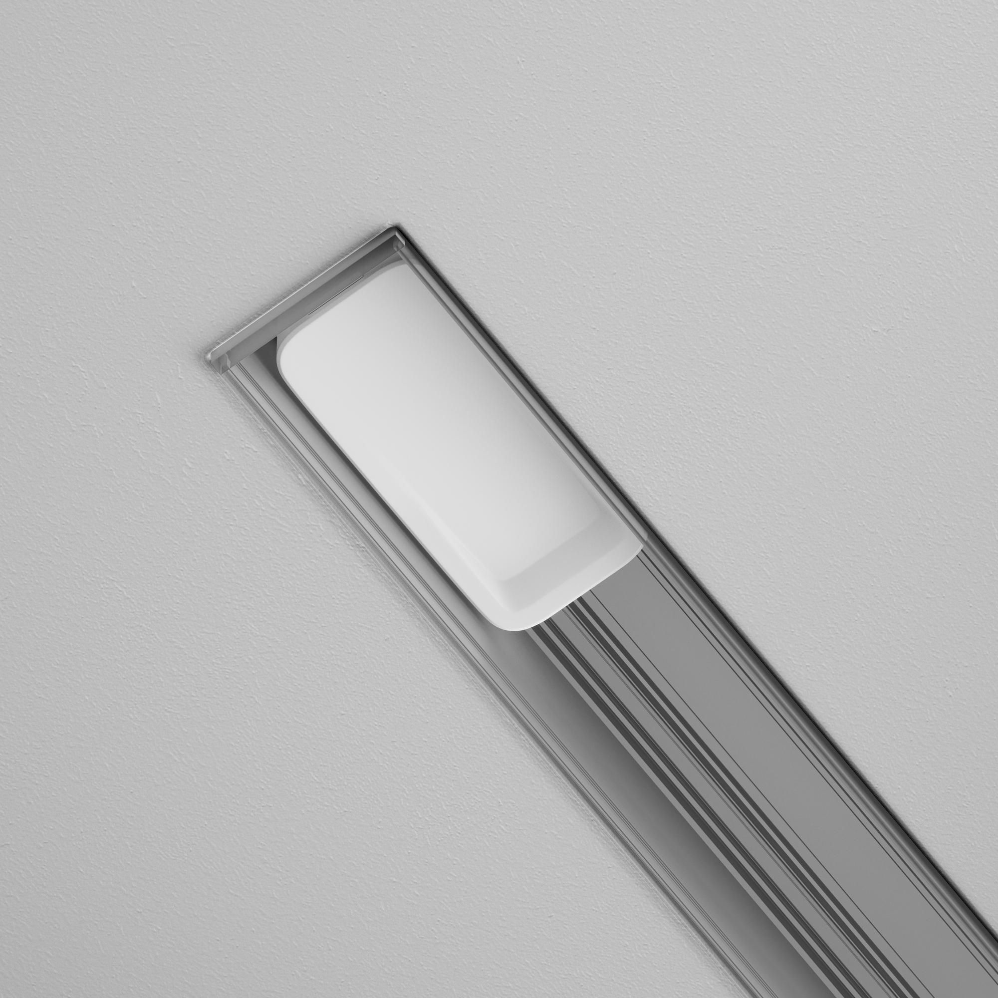 Ввод питания(0,5м) Radity для встраиваемого монтажа белый Комплектующие для систем освещения с токоведущими элементами Technical TRA084B-12W-50 — изображение 4