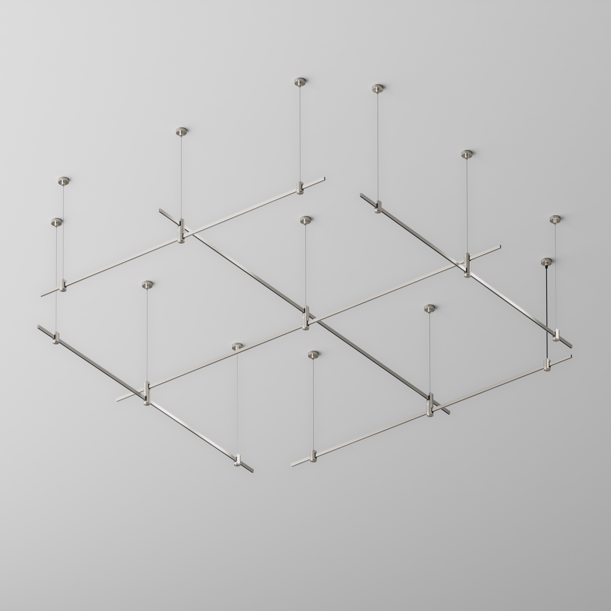 Шинопровод 2 м Flarity платина Шинопровод накладной/подвесной Technical TRX154-112PT — изображение 4