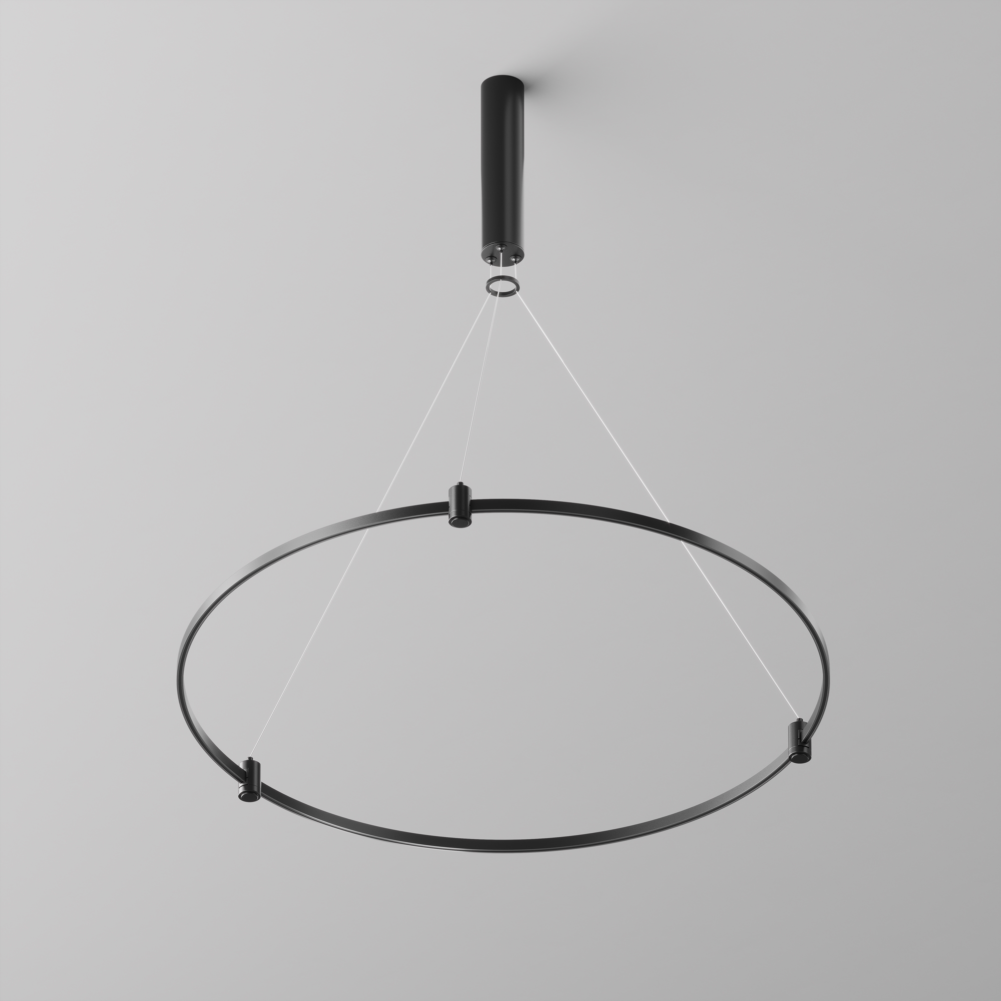 Шинопровод круглый 800мм Flarity черный Шинопровод накладной/подвесной Technical TRX154-R-D800-B — изображение 4