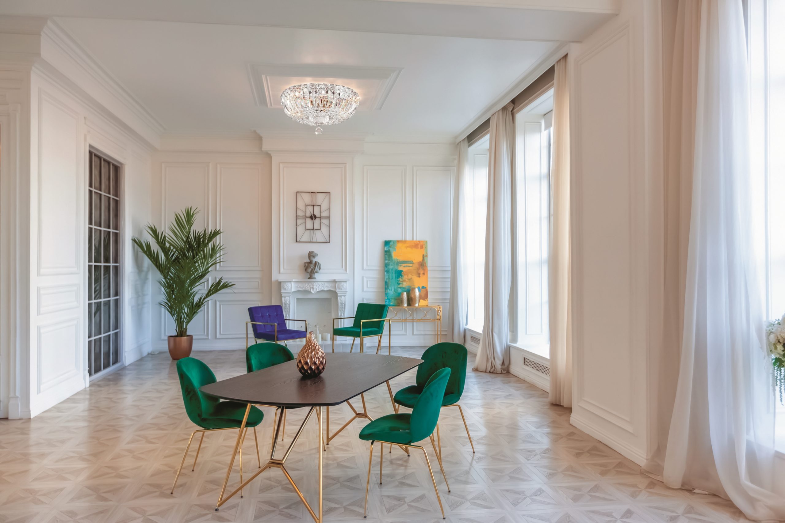 Потолочный светильник Basfor E14х3 Потолочный светильник Maytoni DIA100-CL-03-G — изображение 2