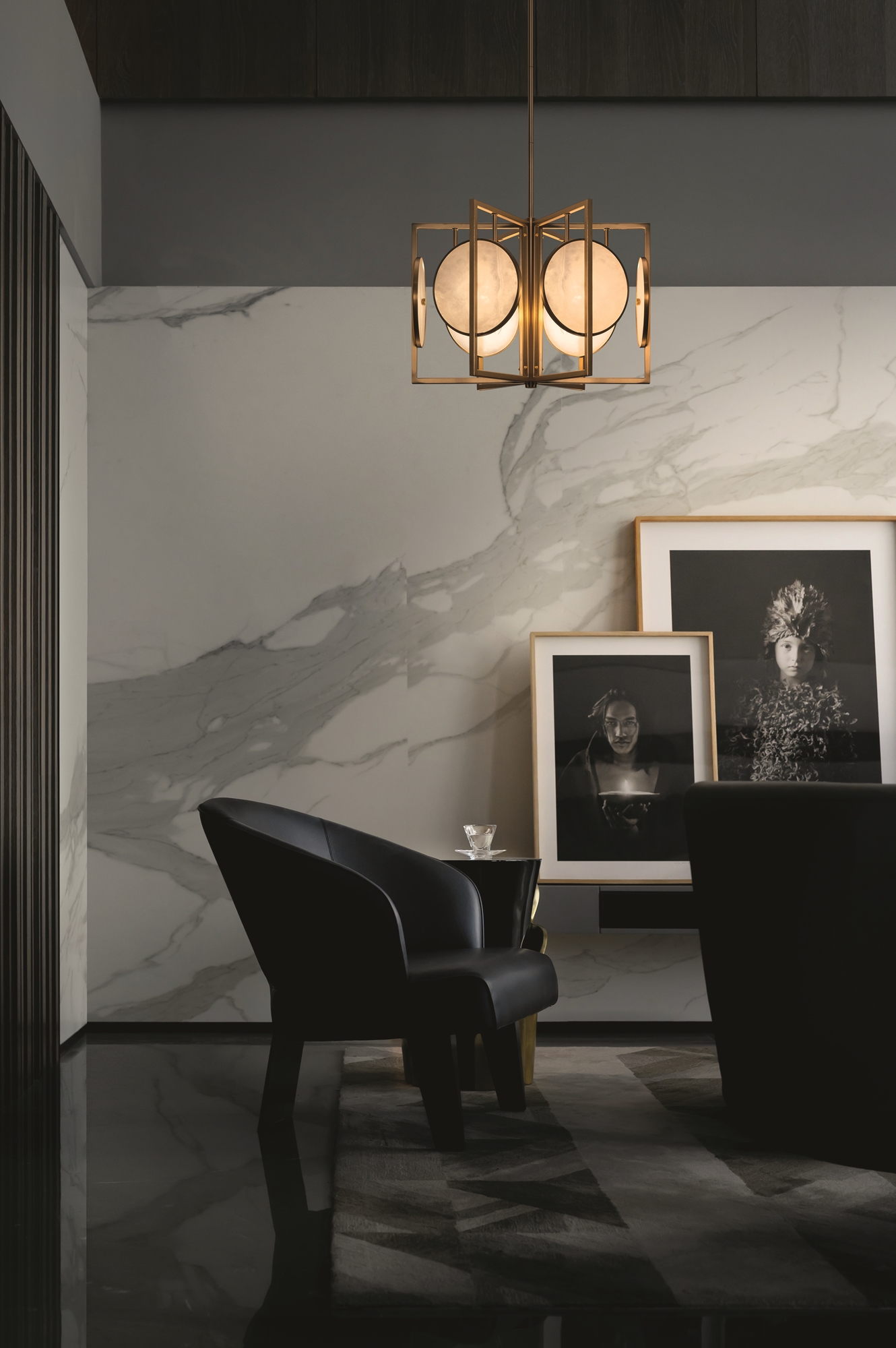 Подвесной светильник Marmo E14х6 Подвесной светильник Maytoni MOD099PL-06G — изображение 3