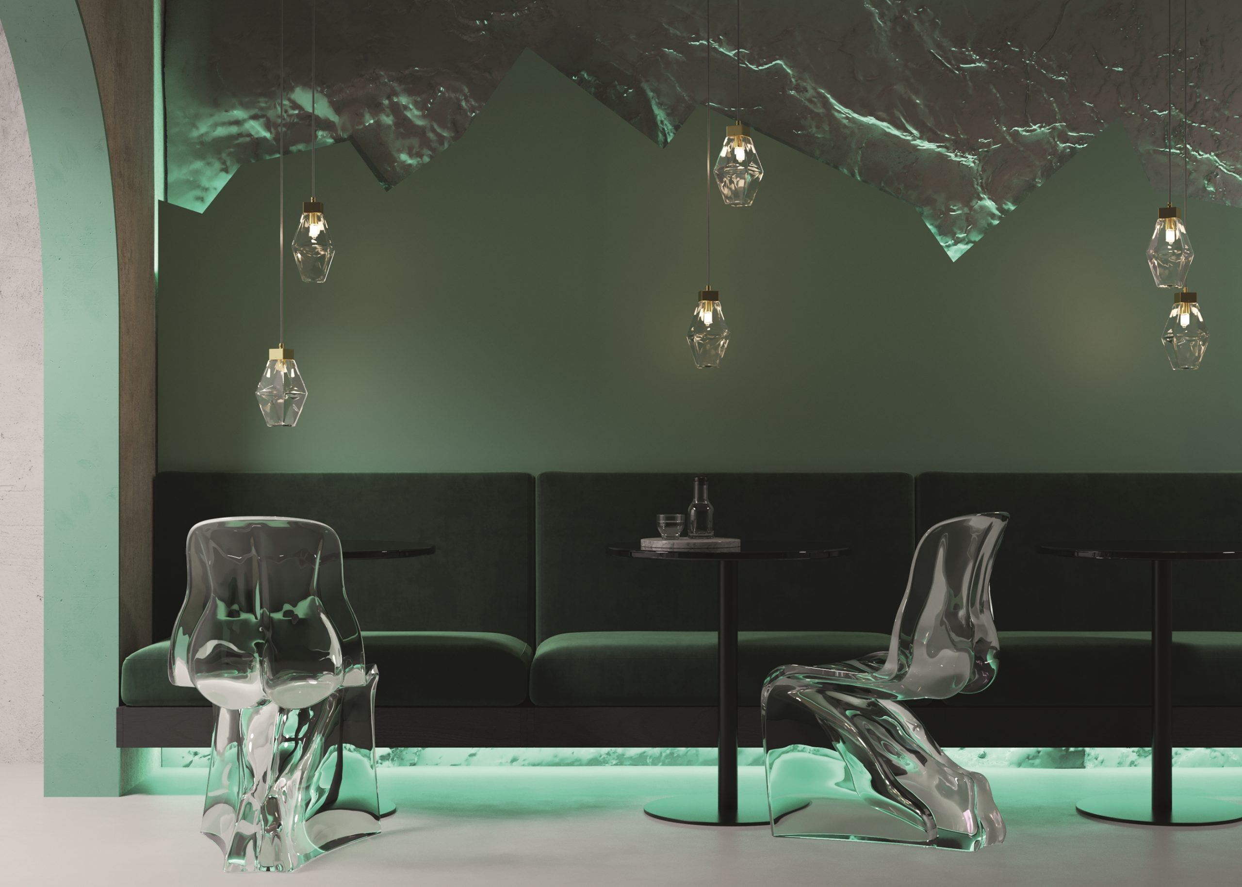 Подвесной светильник Cocktail time G9х1 Подвесной светильник Maytoni MOD325PL-01G — изображение 2