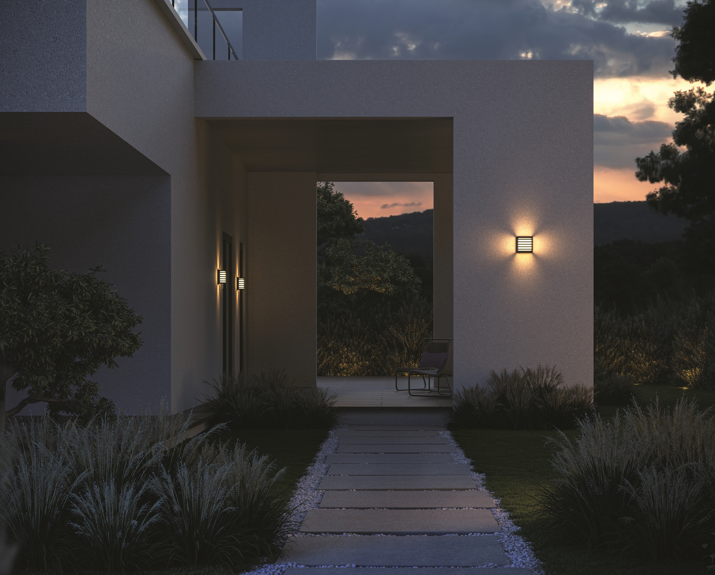 Настенный светильник (бра) Downing Street 3000К 10Вт IP 65 Уличный настенный светильник Outdoor O020WL-L10B4K — изображение 4