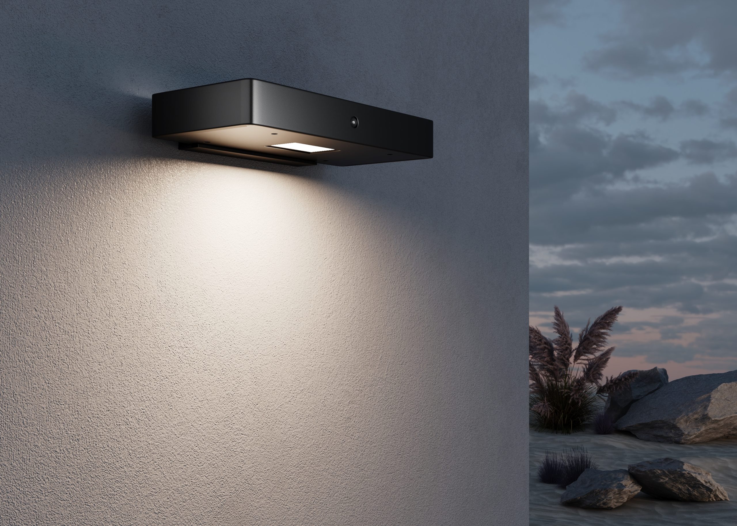 Настенный светильник (бра) Pir 3000K 2Вт IP 54 Светильник на солнечной батарее Outdoor OSL456WL-L2GF3K — изображение 4