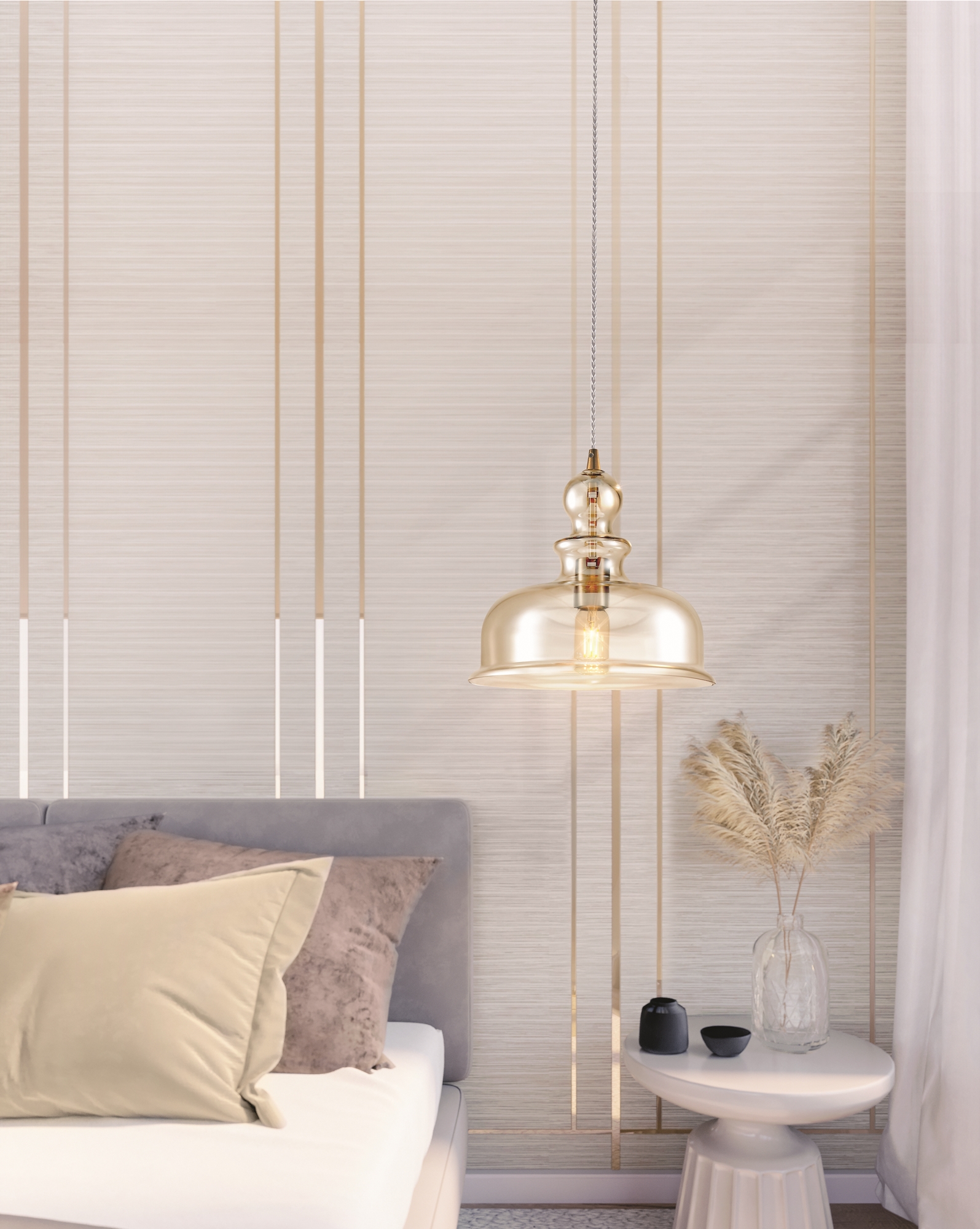 Подвесной светильник Tone E27х1 60Вт Подвесной светильник Maytoni P001PL-01BZ — изображение 3