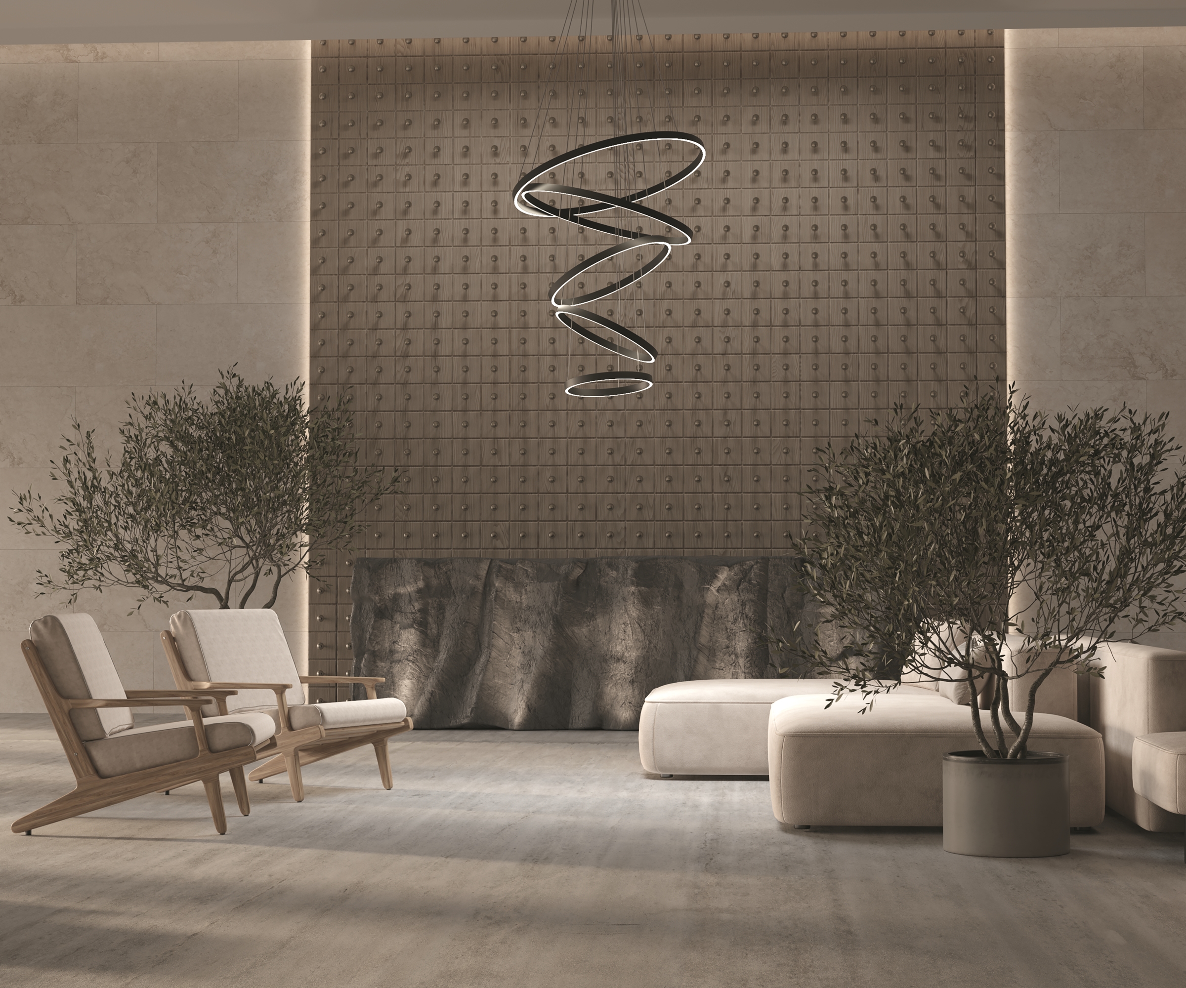 Подвесной светильник Rim 3000-4000К 174Вт Подвесной светильник Maytoni MOD058PL-L200BK — изображение 3