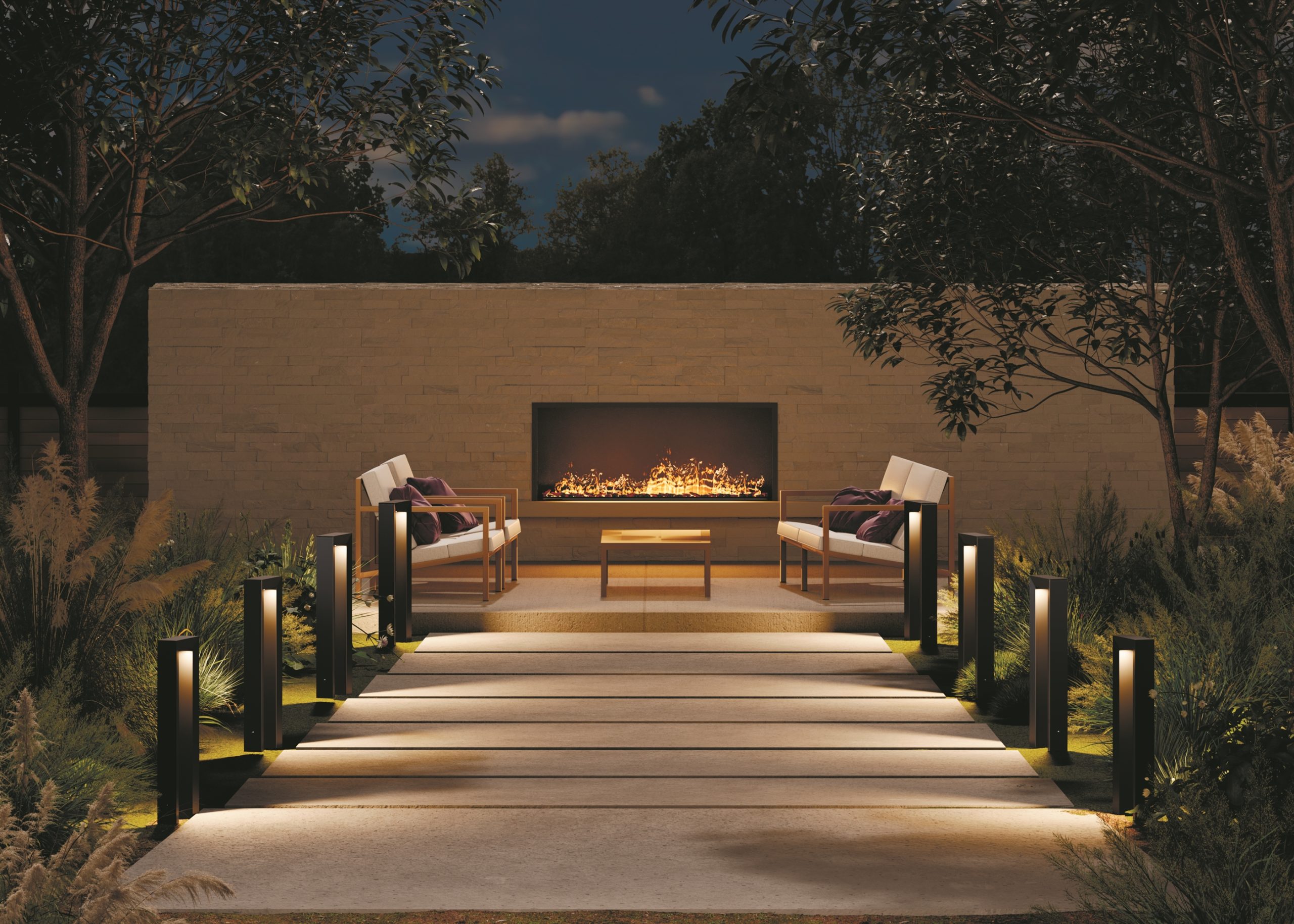 Ландшафтный светильник Frama 3000К 12Вт IP 65 Ландшафтный светильник Outdoor O469FL-L12GF3K — изображение 2