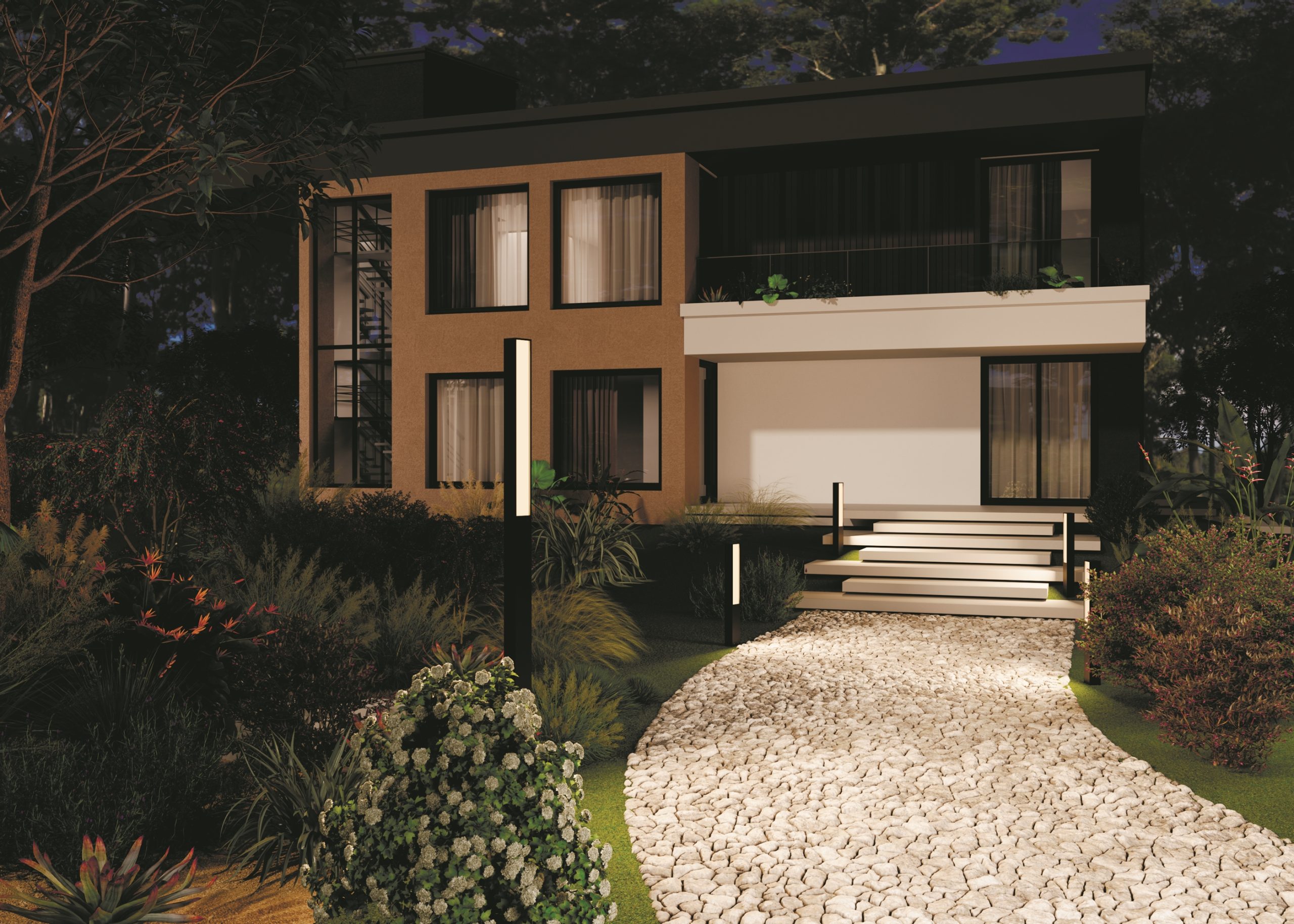 Ландшафтный светильник Blitz 3000К 20Вт IP 65 Ландшафтный светильник Outdoor O470FL-L20GF3K — изображение 2