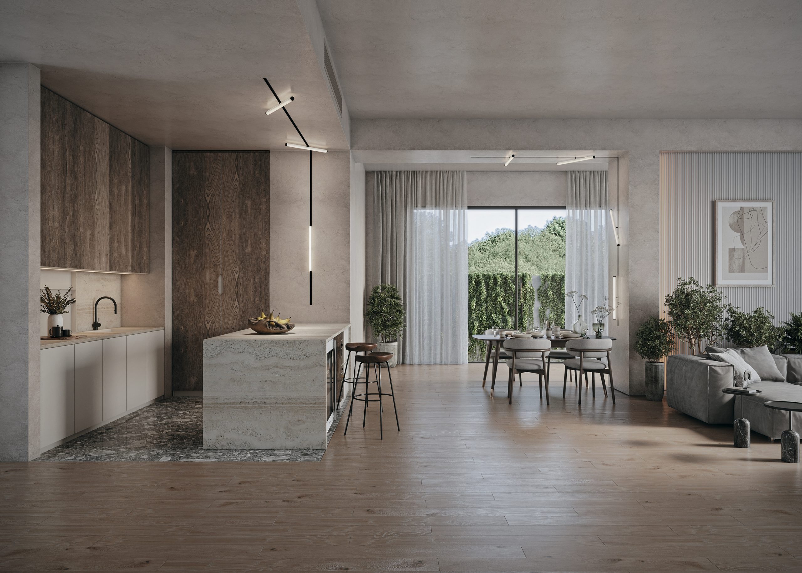 Трековый светильник LARC Exility 3000K 25Вт 360° Трековый светильник Technical TR086-2-25W3K-B — изображение 4