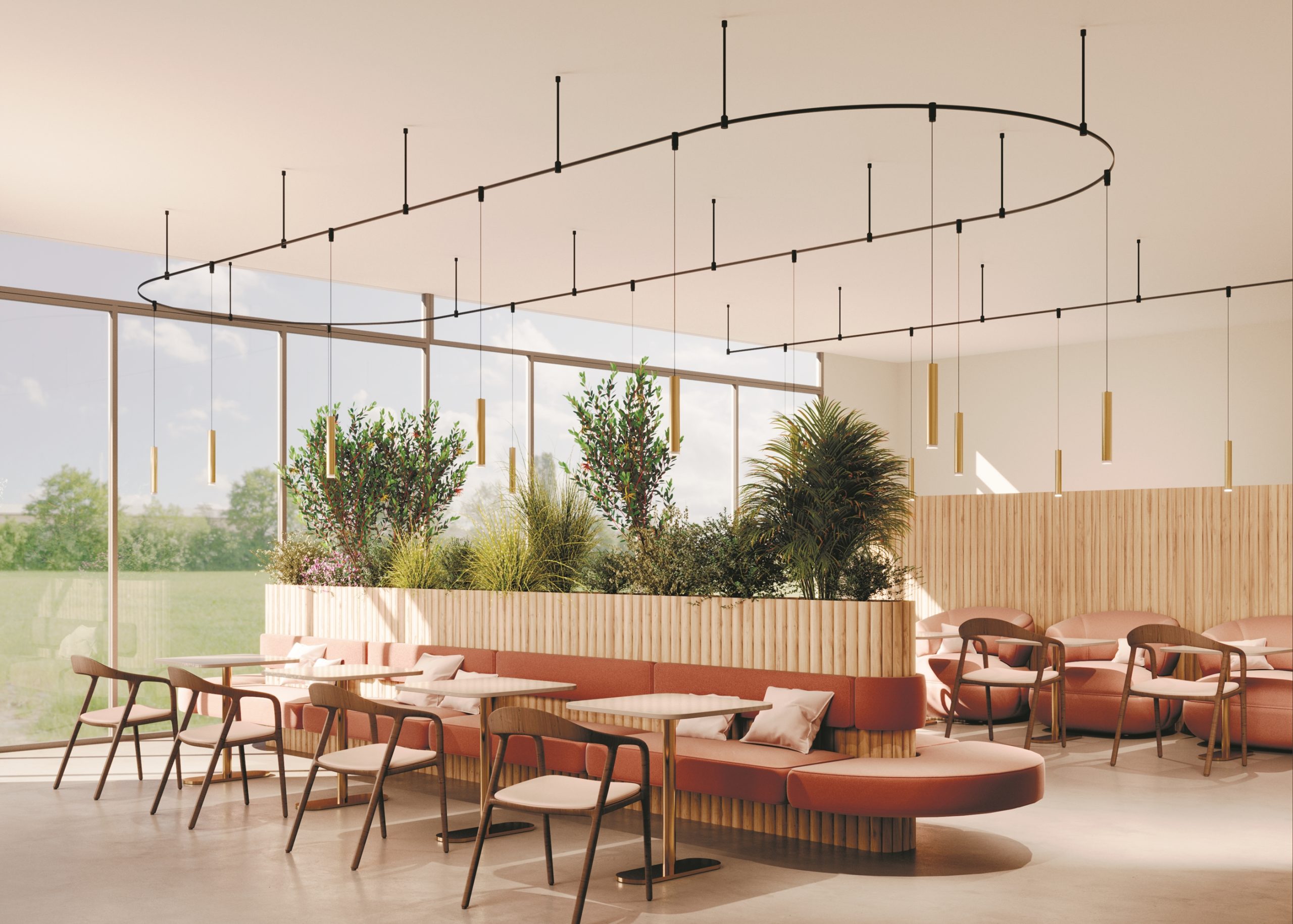 Трековый подвесной светильник Skim 3000К 5Вт 36° Трековый подвесной светильник Technical TR210-1-5W3K-M-BBS — изображение 2