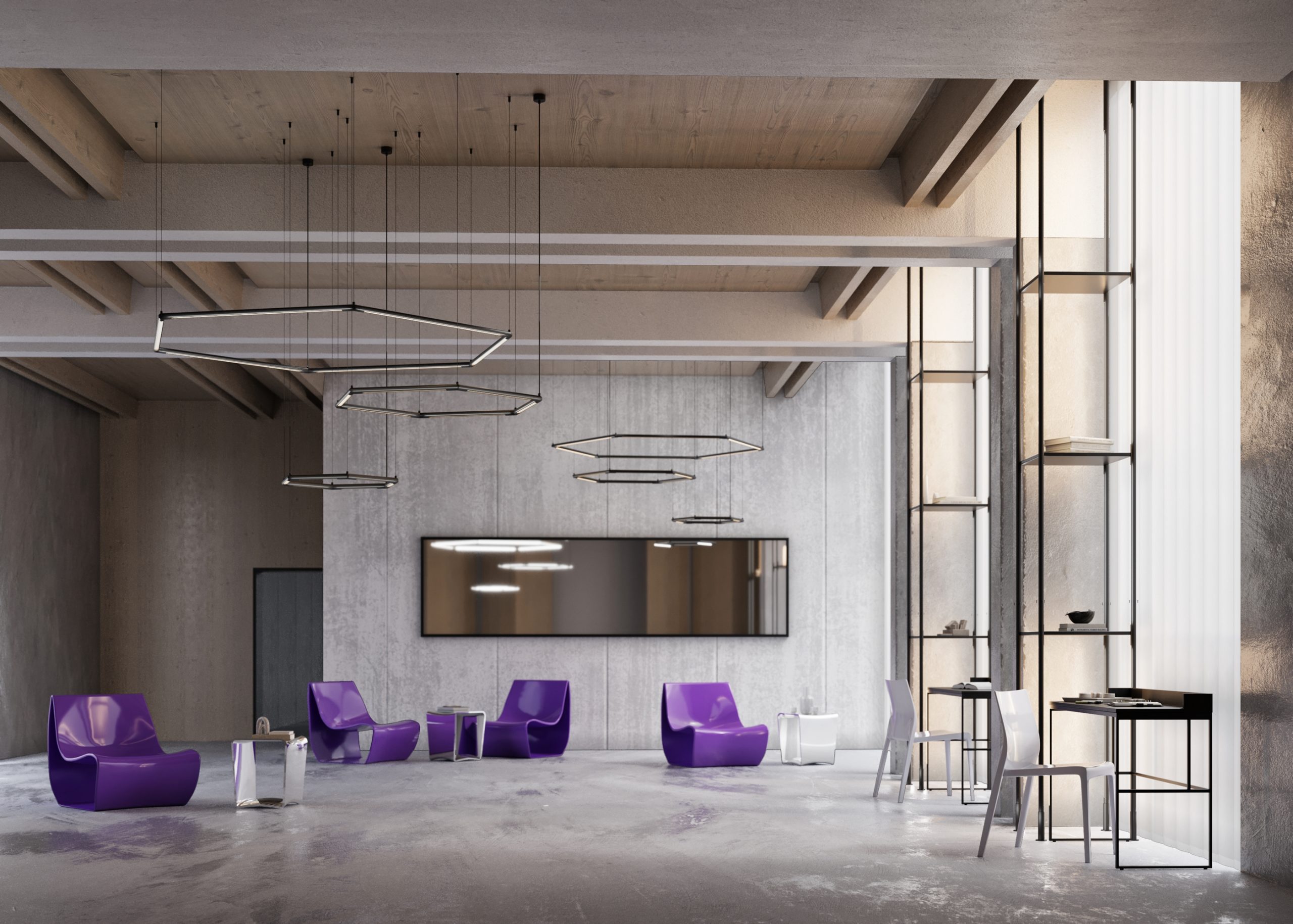 Светильник Larc для системы освещения Shelf 3000К 7Вт 360° Светильник Technical C148CL-L500-7W3K-B — изображение 2