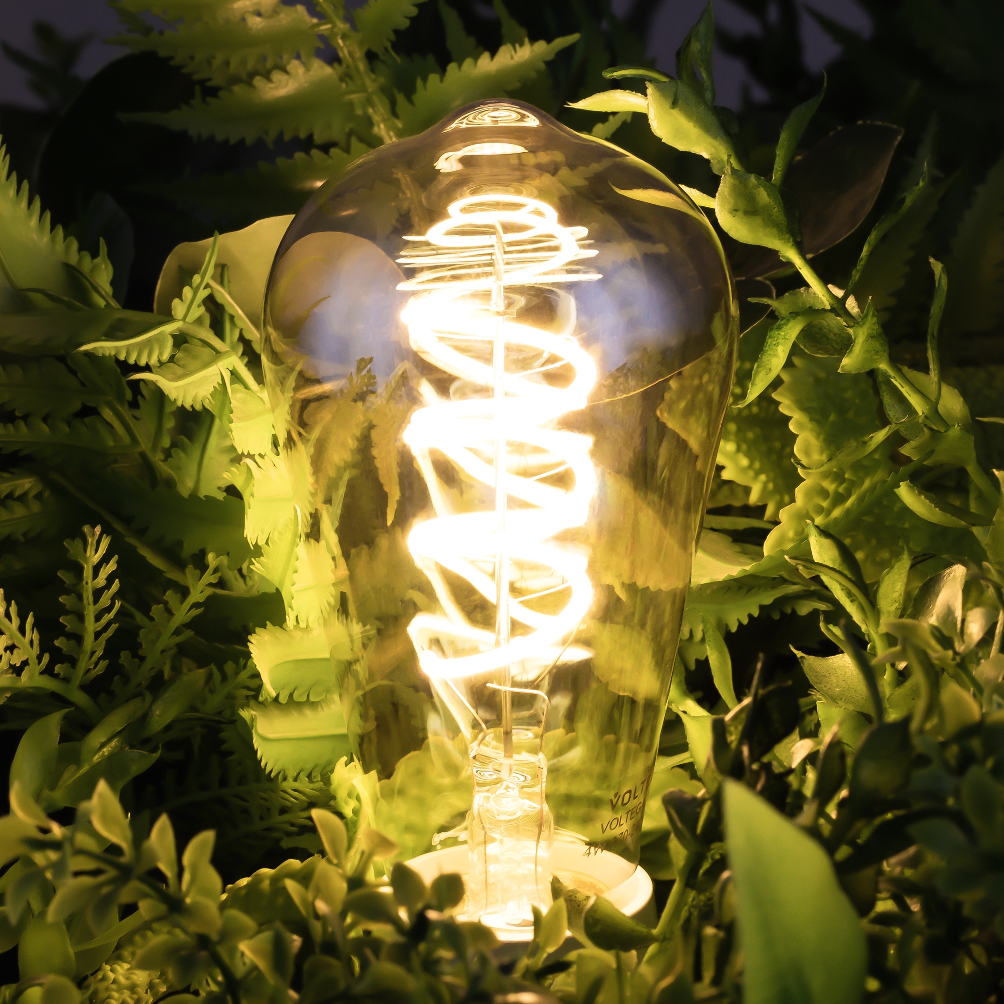 Светодиодная лампа Loft Led ST64 4W 2000K E27 DIM 360° Лампочка Voltega 7077 — изображение 4