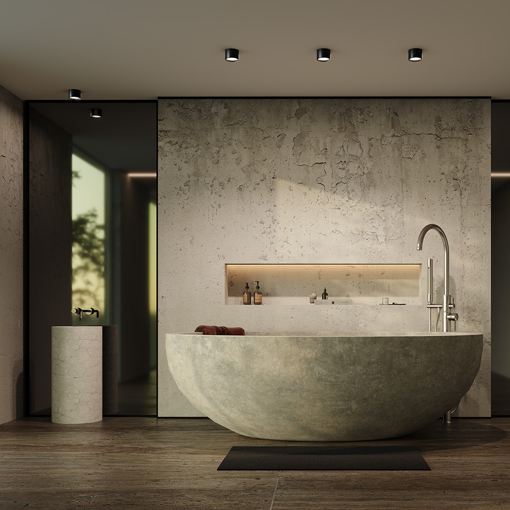 Потолочный светильник Hydra 4000K 10Вт 120° IP 44 Потолочный светильник Technical C090CL-10W4K-B — изображение 2