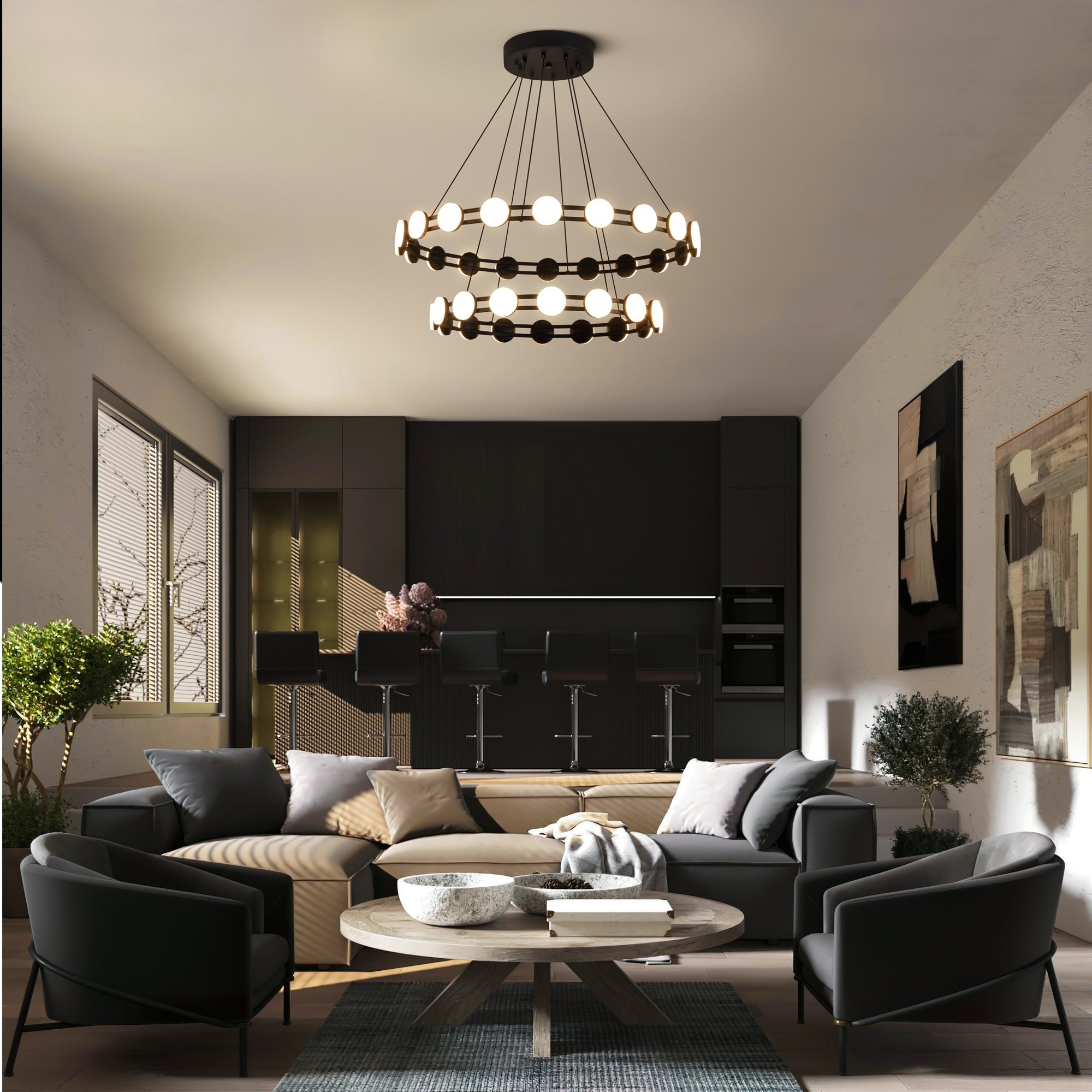 Подвесной светильник Freya FR6180PL-L32B — изображение 4