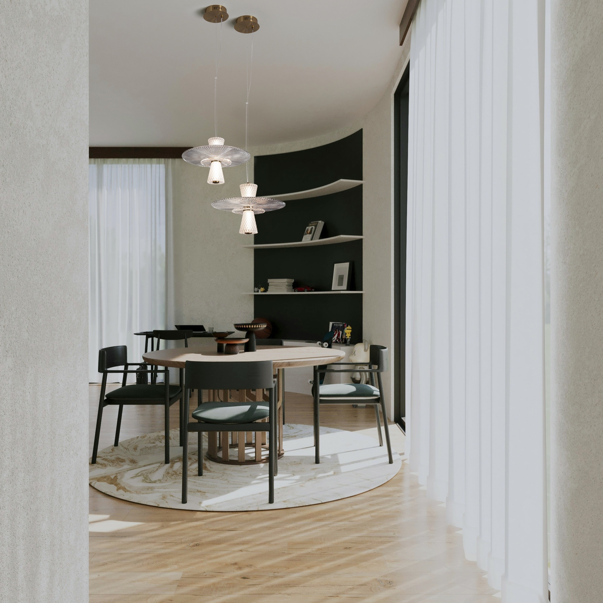 Подвесной светильник Freya FR6183PL-L4BS — изображение 4