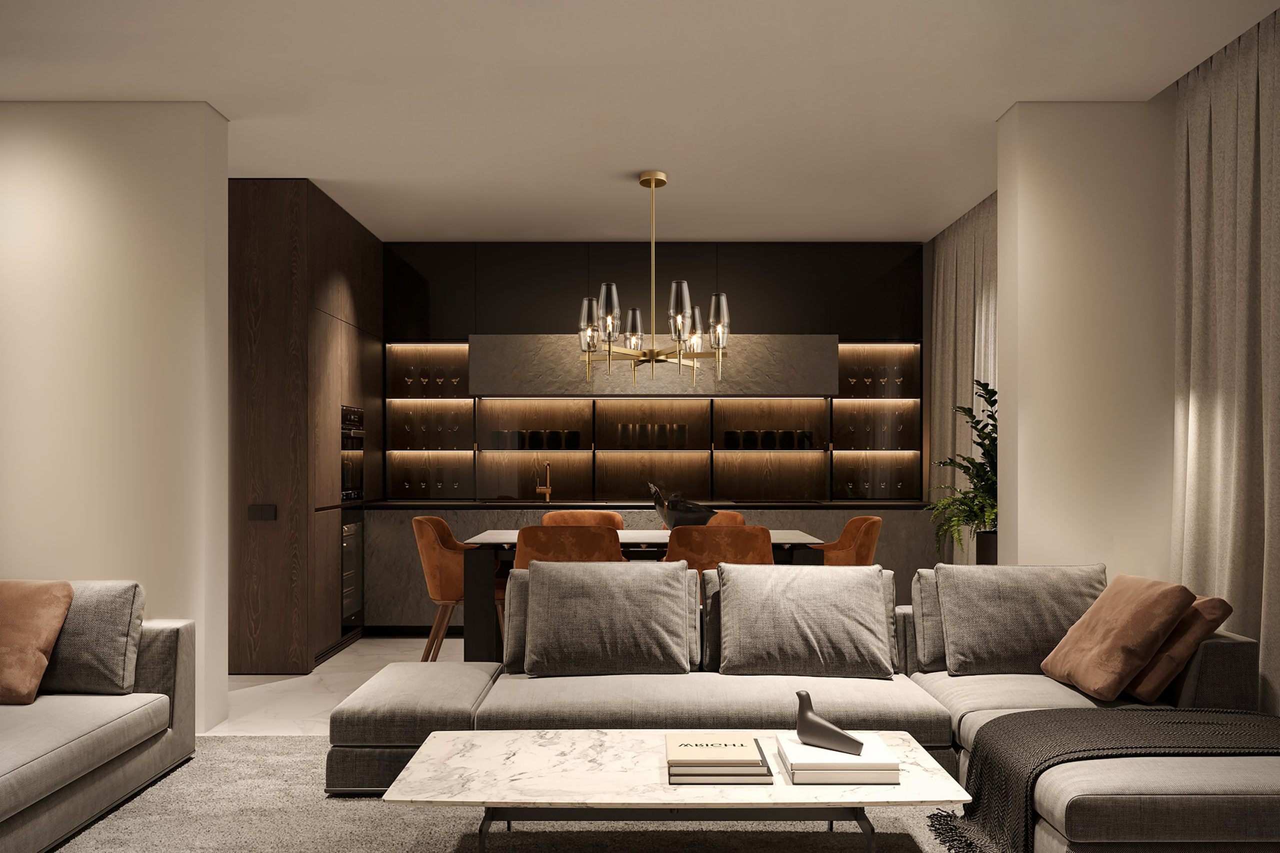 Подвесной светильник Lita G9х6 Подвесной светильник Maytoni H002PL-06G — изображение 2