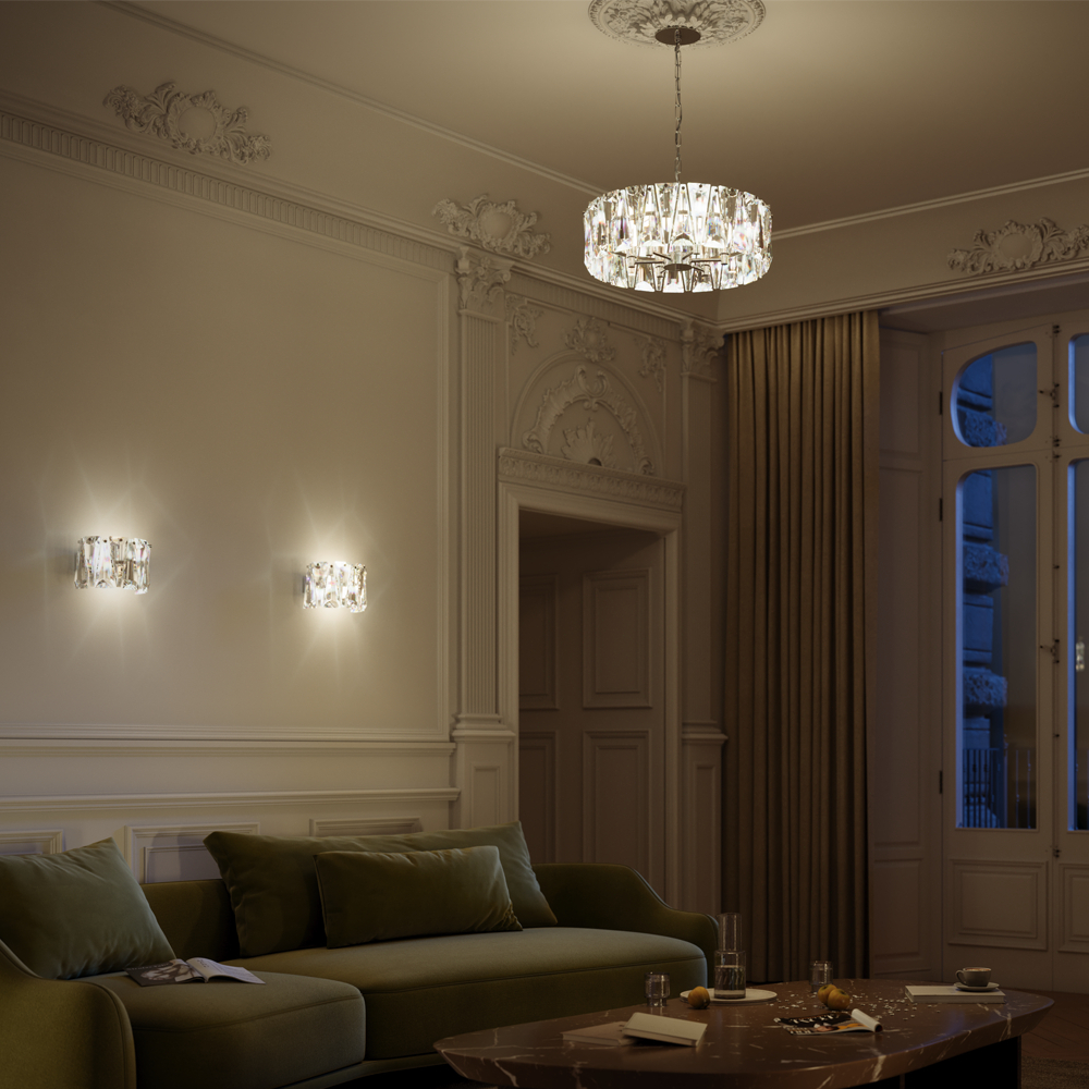 Подвесной светильник Puntes E14х6 Подвесной светильник Maytoni MOD043PL-06G — изображение 3