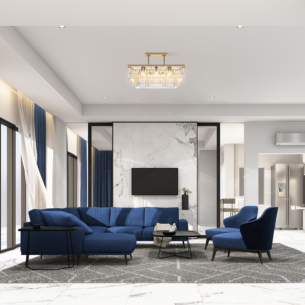 Подвесной светильник Revero E14х8 Подвесной светильник Maytoni MOD085PL-08G — изображение 2