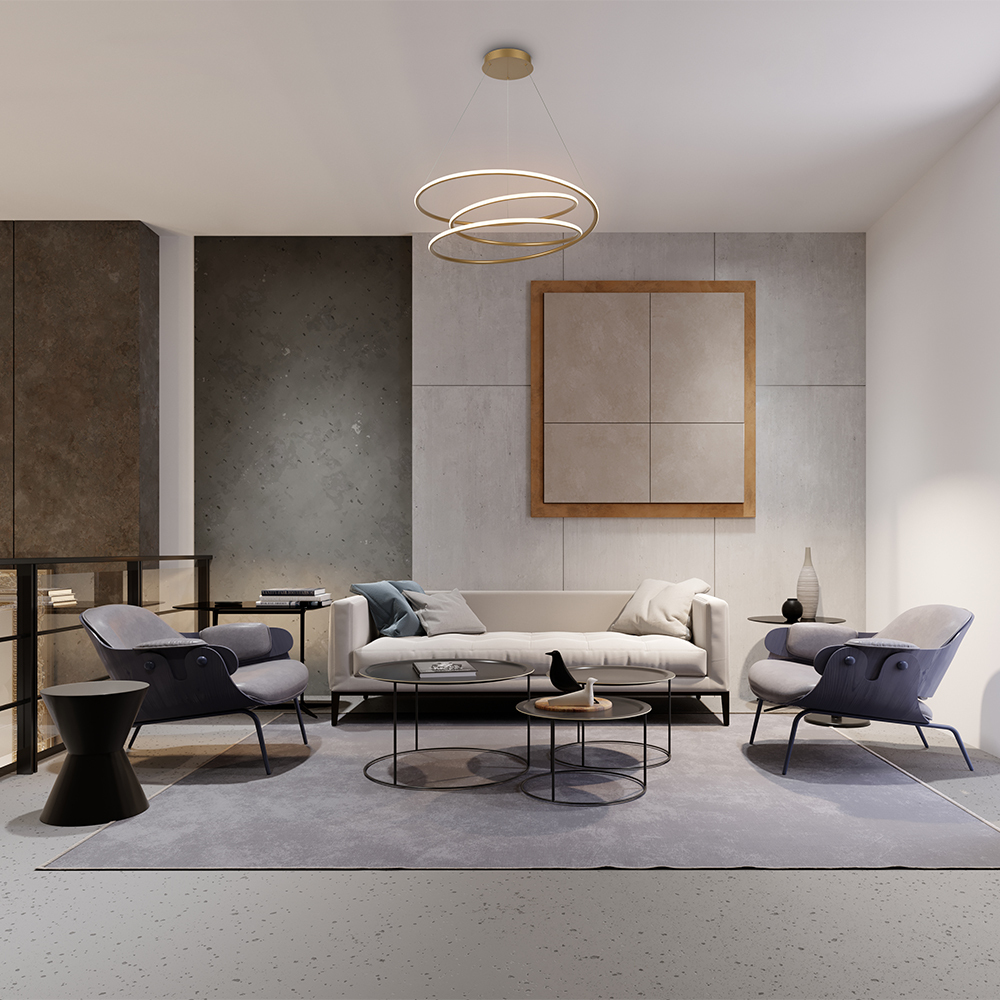 Подвесной светильник Nola 2600-3500К 78Вт Подвесной светильник Maytoni MOD100PL-L88BSK1 — изображение 2