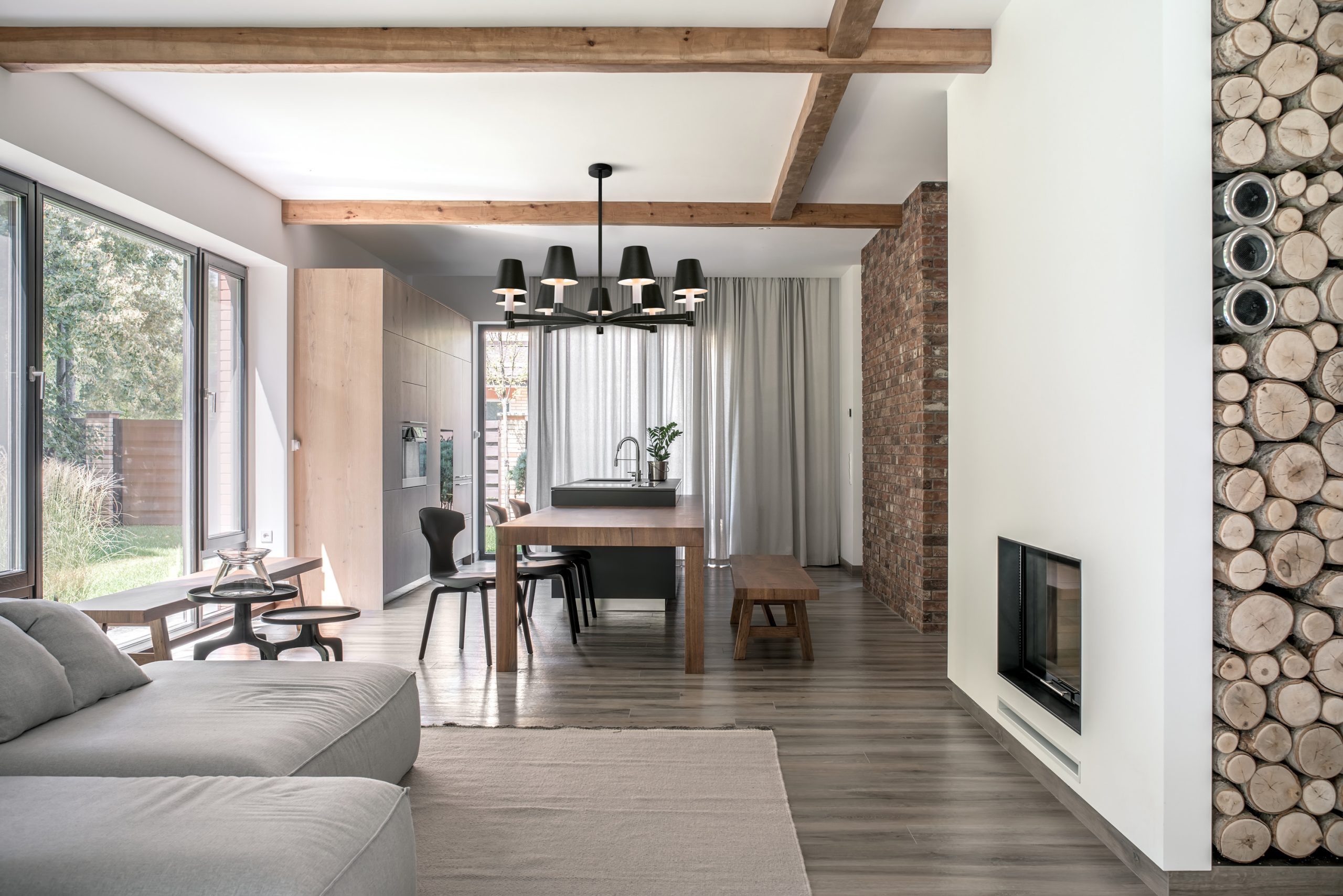 Подвесной светильник Tet-a-tet E14x7 Подвесной светильник Maytoni MOD104PL-07B — изображение 4