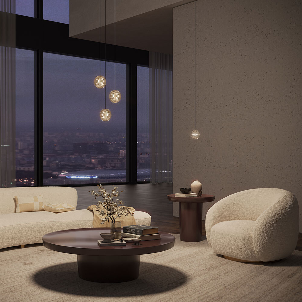 Подвесной светильник Sapphire 3000К 18Вт Подвесной светильник Maytoni MOD293PL-L18BS3K — изображение 2