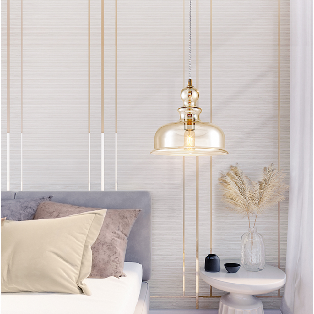 Подвесной светильник Tone E27х1 60Вт Подвесной светильник Maytoni P001PL-01BZ — изображение 4