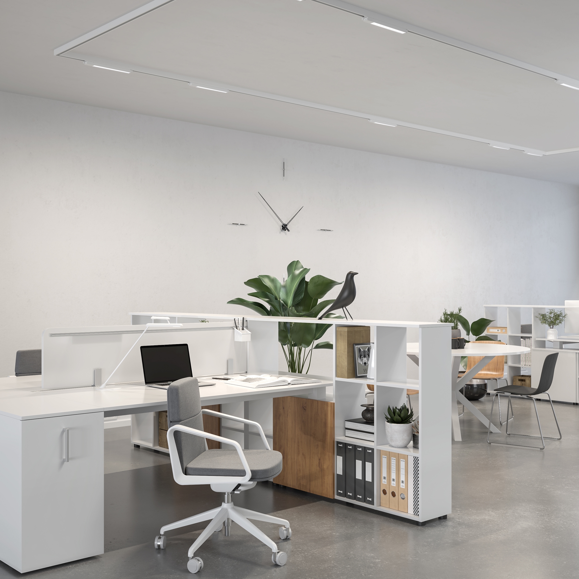 Трековый светильник Basis Unity 3000K 10Вт 110° Трековый светильник Technical TR000-1-10W3K-W — изображение 2