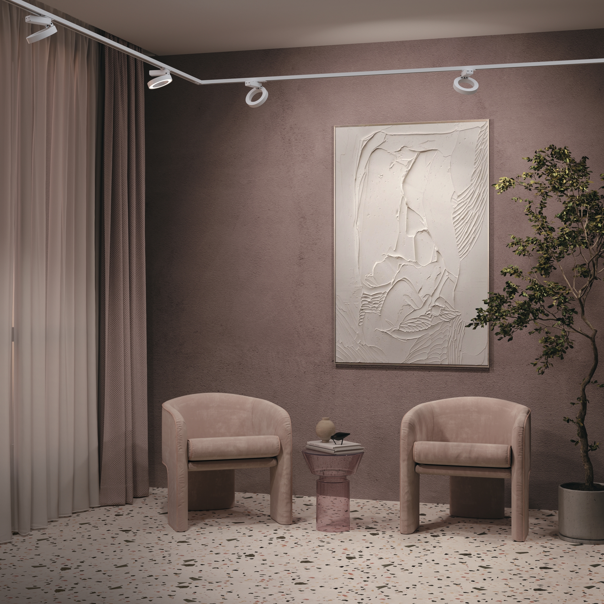 Трековый светильник Rim Unity 3000K 12Вт 110° Трековый светильник Technical TR044-1-12W3K-W — изображение 4