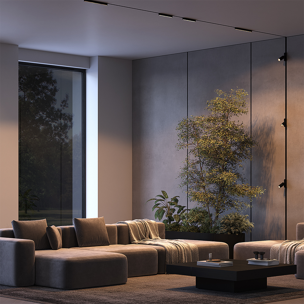 Трековый светильник Points Radity 3000K 6Вт 36° Трековый светильник Technical TR082-1-6W3K-M-B — изображение 2