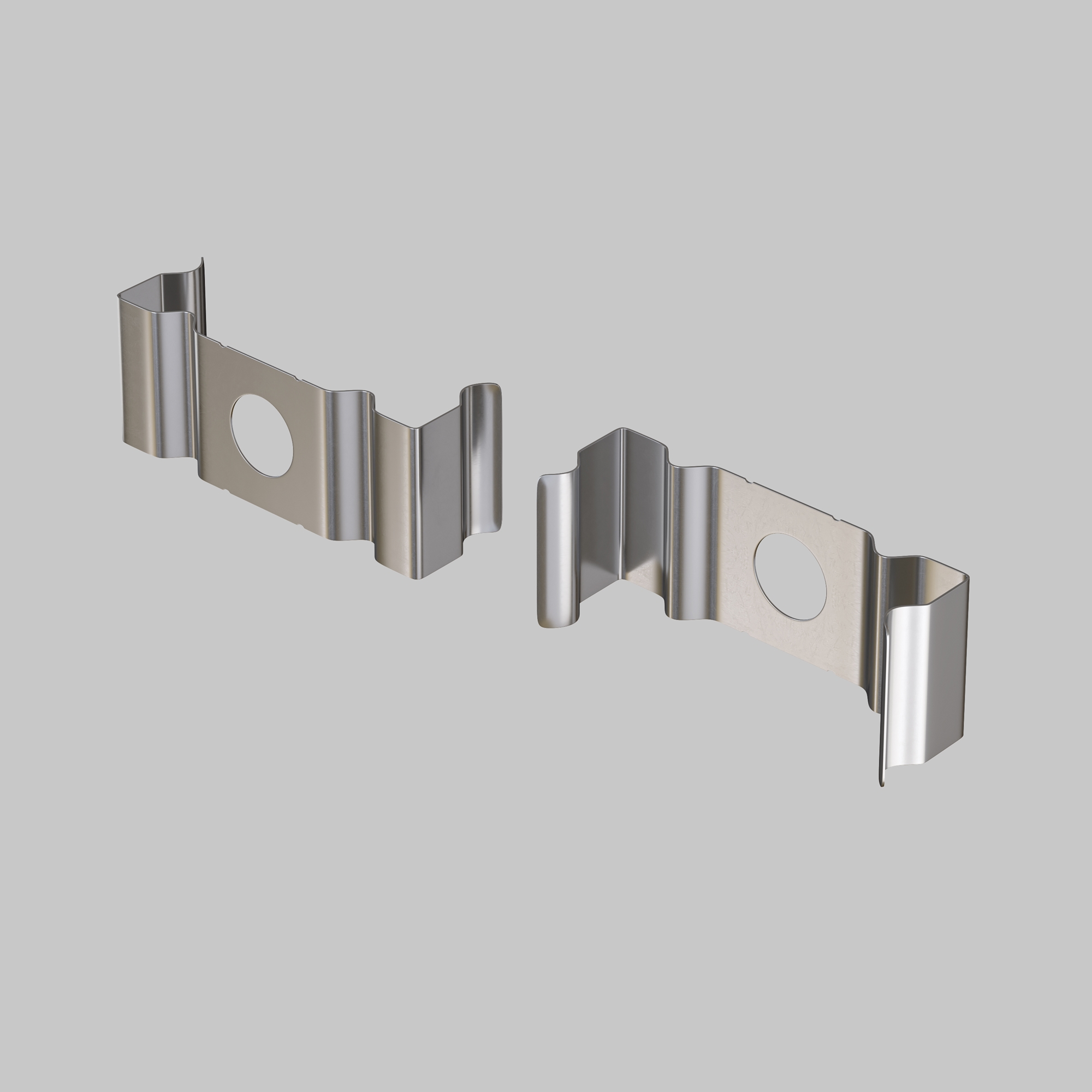 Комплект креплений (для профиля 24×06) 10 шт., ALM002MT Комплектующие для профиля Led Strip ALM002MT — изображение 3