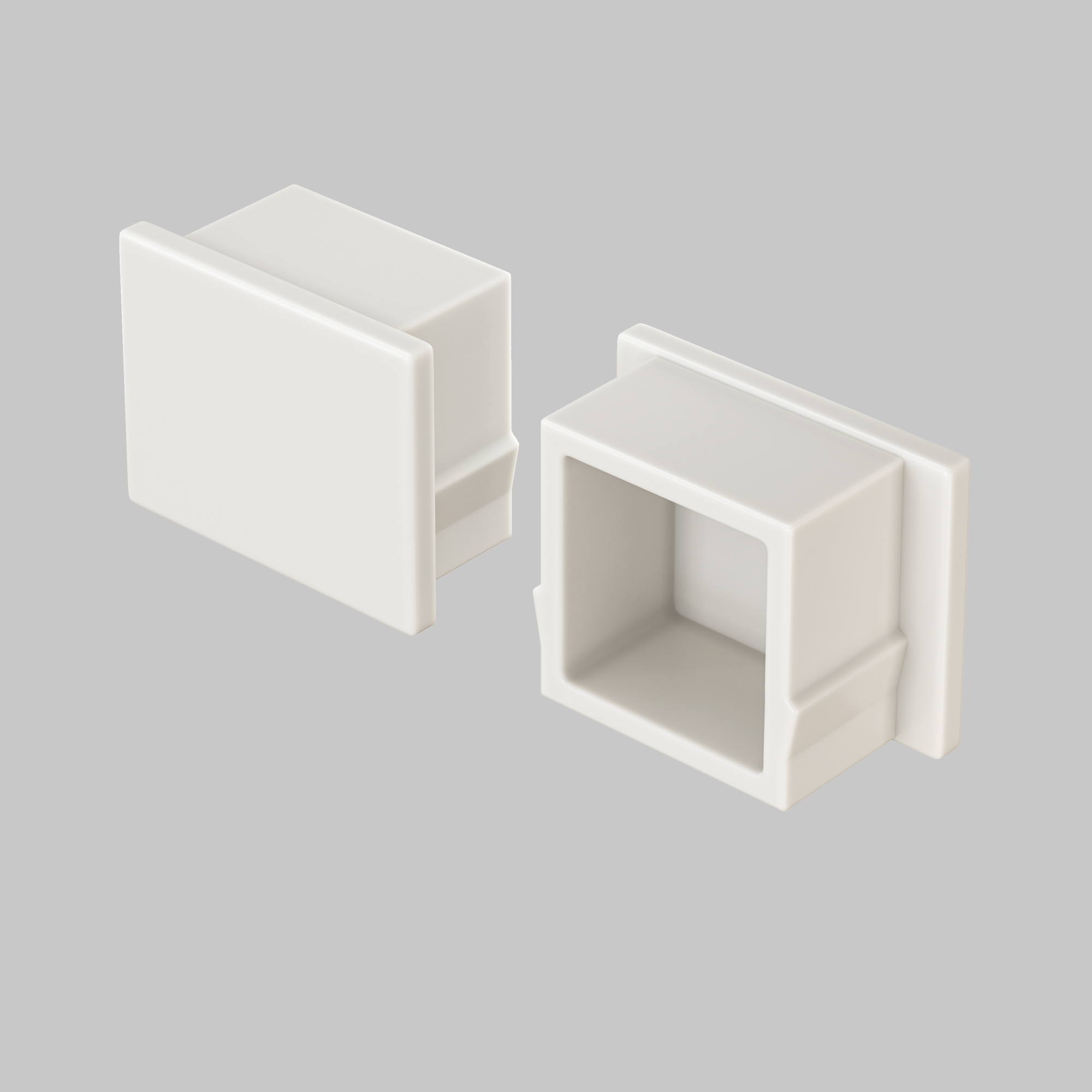 Комплект заглушек (для профиля 12×06) 10 шт., ALM005EC Комплектующие для профиля Led Strip ALM005EC — изображение 3