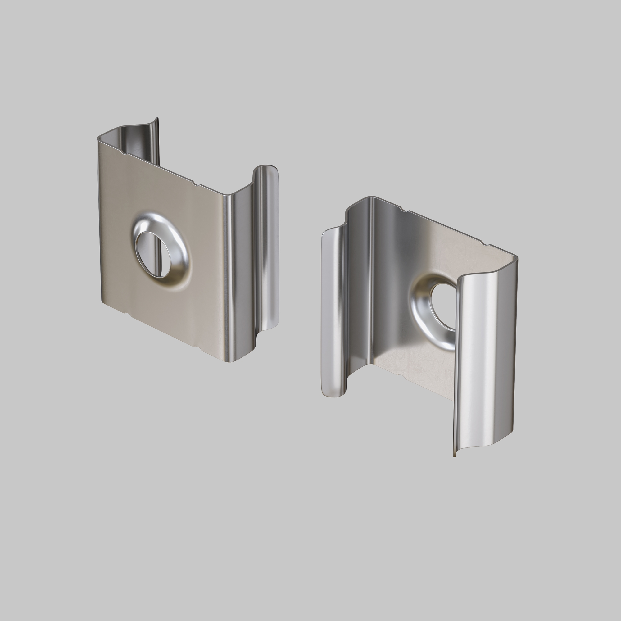 Комплект креплений (для профиля 12×06) 10 шт., ALM005MT Комплектующие для профиля Led Strip ALM005MT — изображение 3