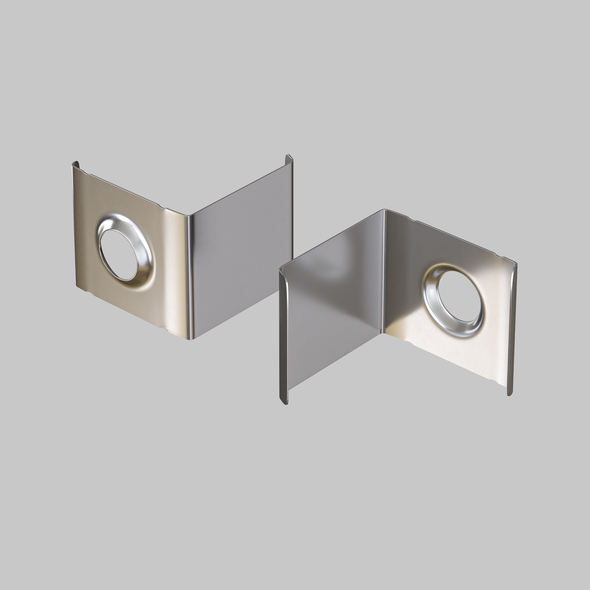 Комплект креплений (для профиля 16×16) 10 шт., ALM009MT Комплектующие для профиля Led Strip ALM009MT — изображение 3